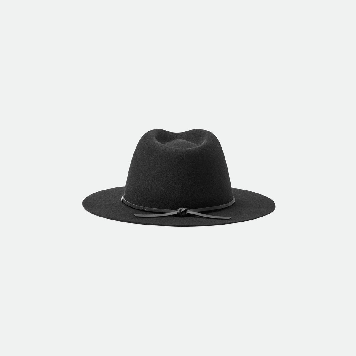 Brixton Wollfilzhut Wesley Fedora Schwarz – Abbildung 2