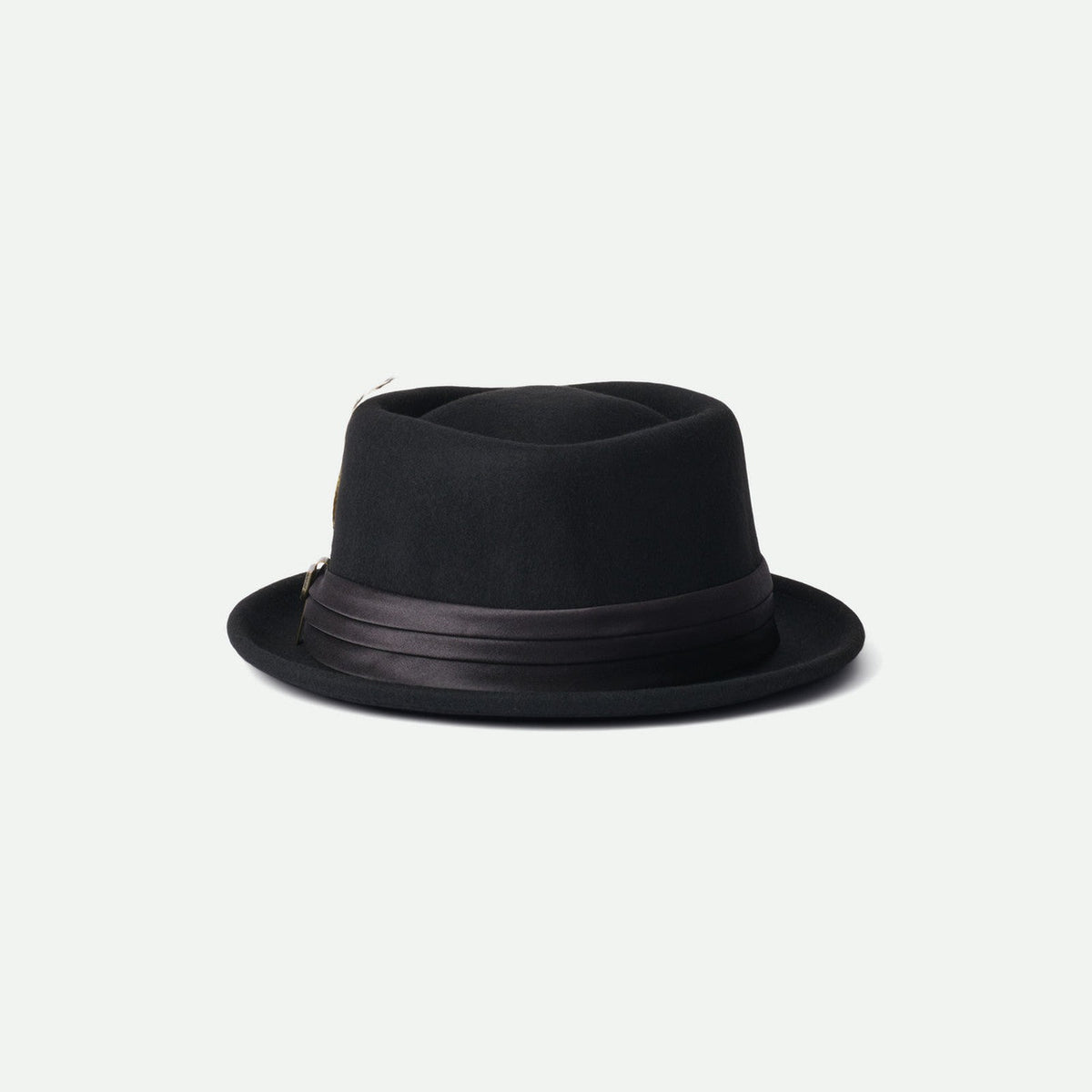 Brixton Wollfilzhut Stout Pork Pie Schwarz – Abbildung 2