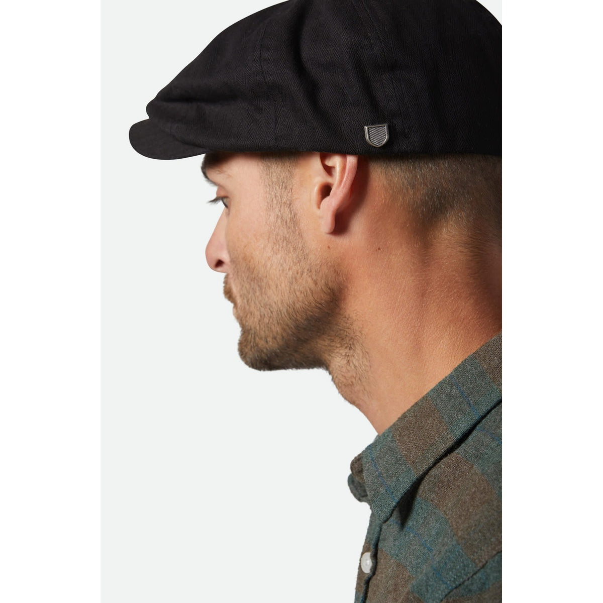 Brixton Snap Cap Brood Schwarz – Abbildung 5