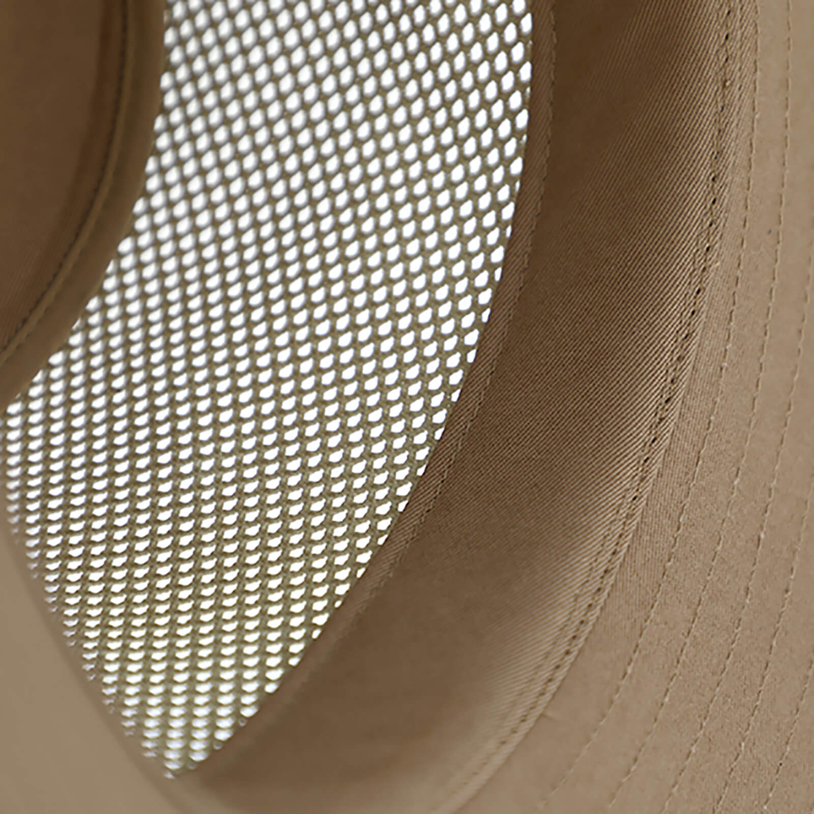 Fiebig Stoffhut Traveller Mesh-Krone mit Kunstlederband