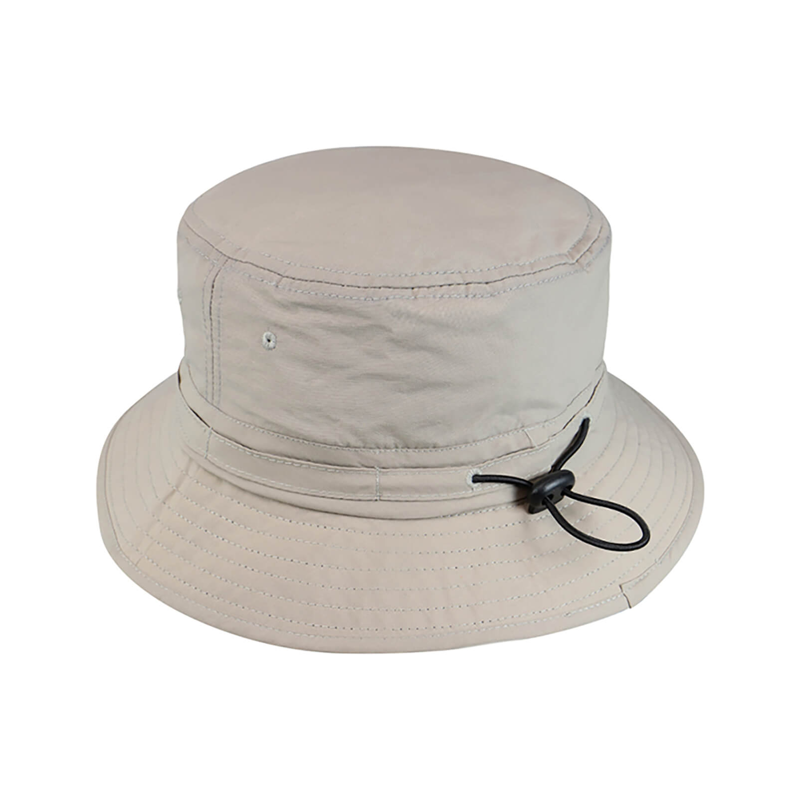 Fiebig Fischerhut uni mit Tunnelzug Beige