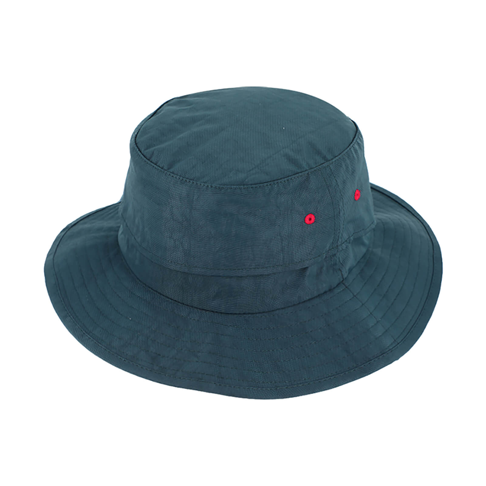Fiebig Stoffhut uni mit Luftlöchern und verstellbarem Kinnband Marine