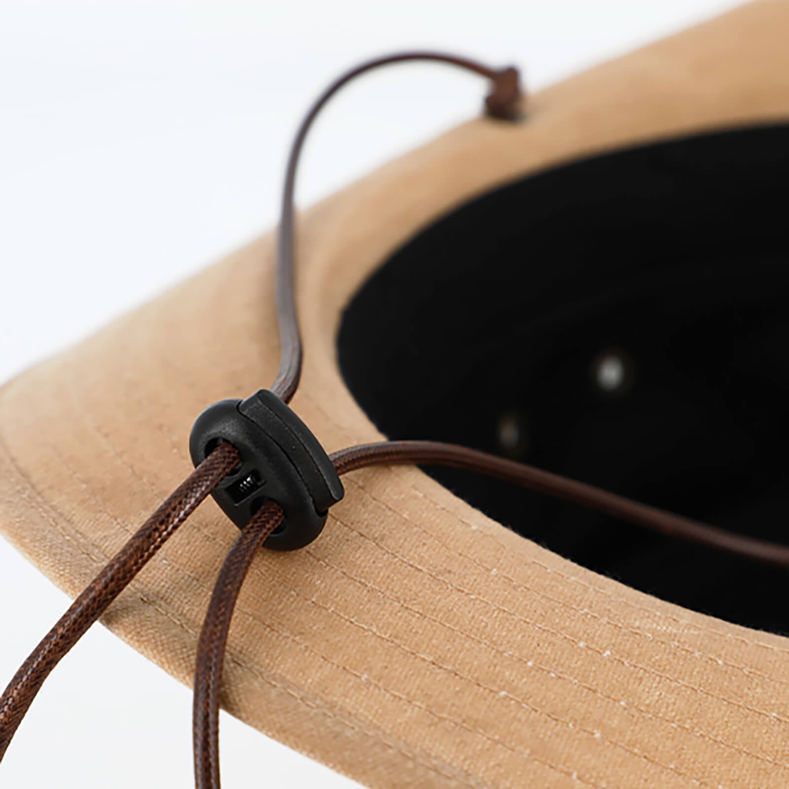 Fiebig Stoffhut Traveller gewachst mit verstellbarem Kinnband Beige