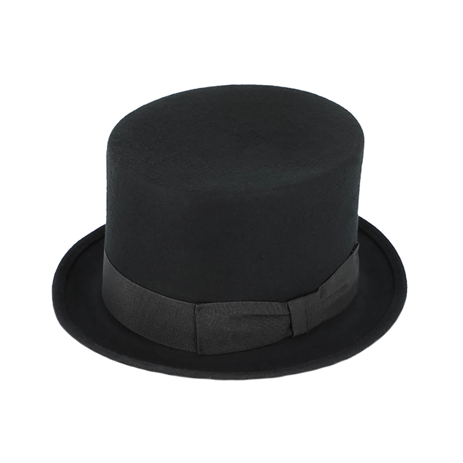 Fiebig Wollfilzhut Zylinder 13cm Höhe Schwarz