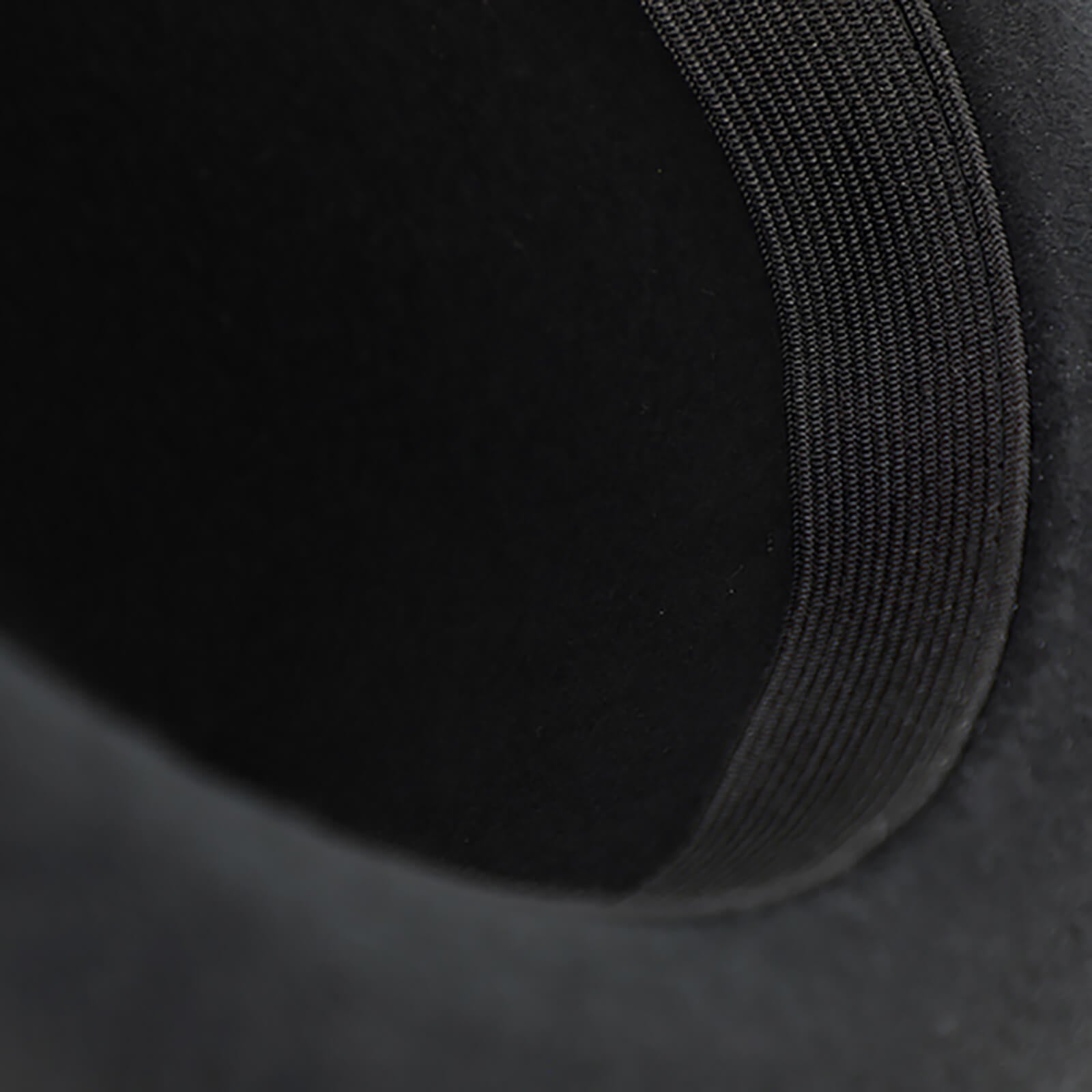 Fiebig Wollfilzhut Melone mit Ripsband Schwarz