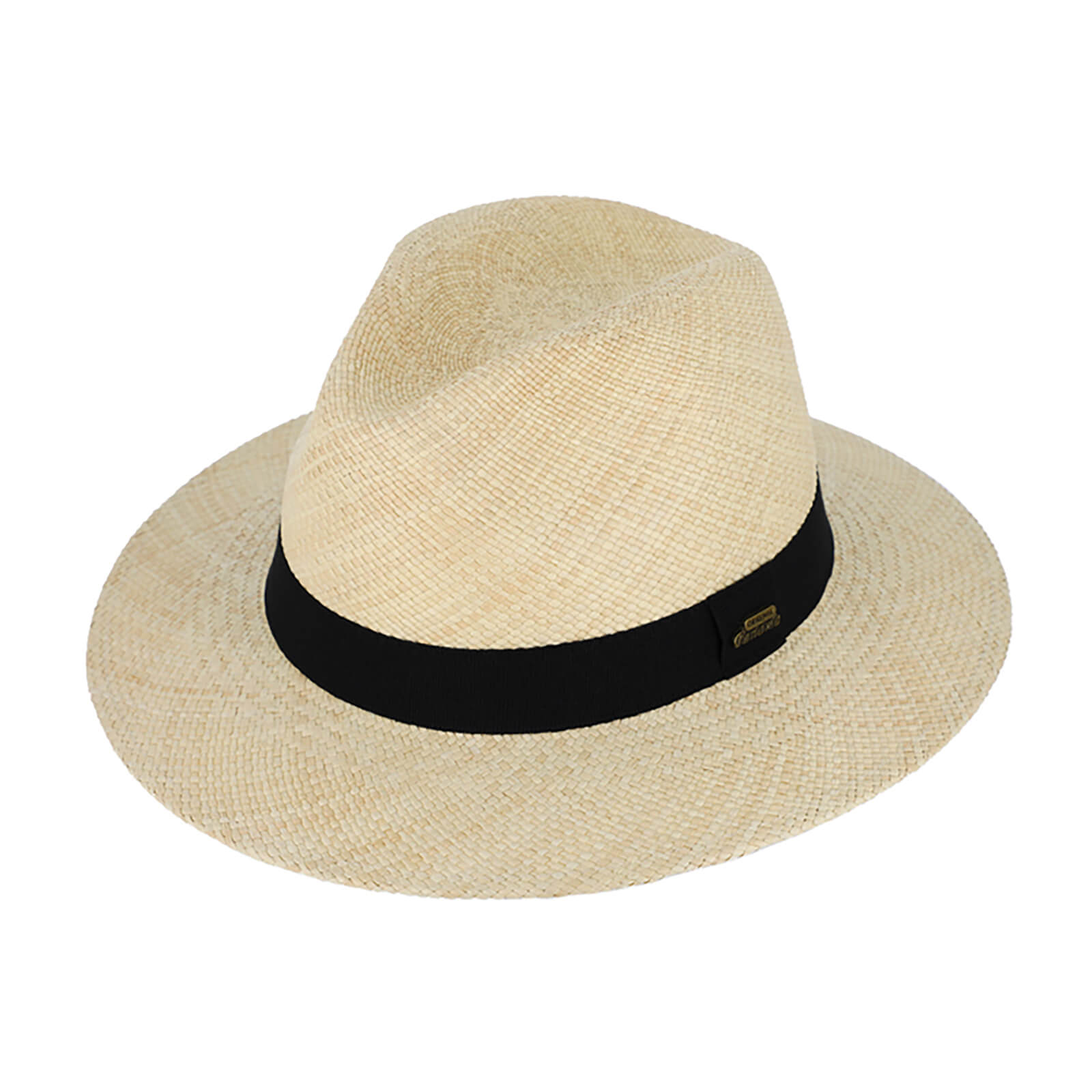 Fiebig Panamahut Traveller mit Ripsband uni Natur