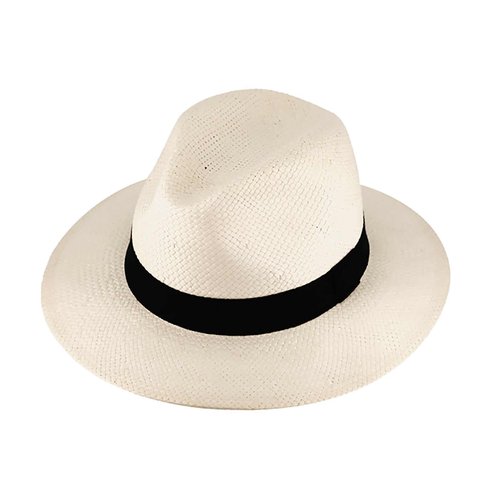 Fiebig Papierhut Traveller mit Ripsband Natur