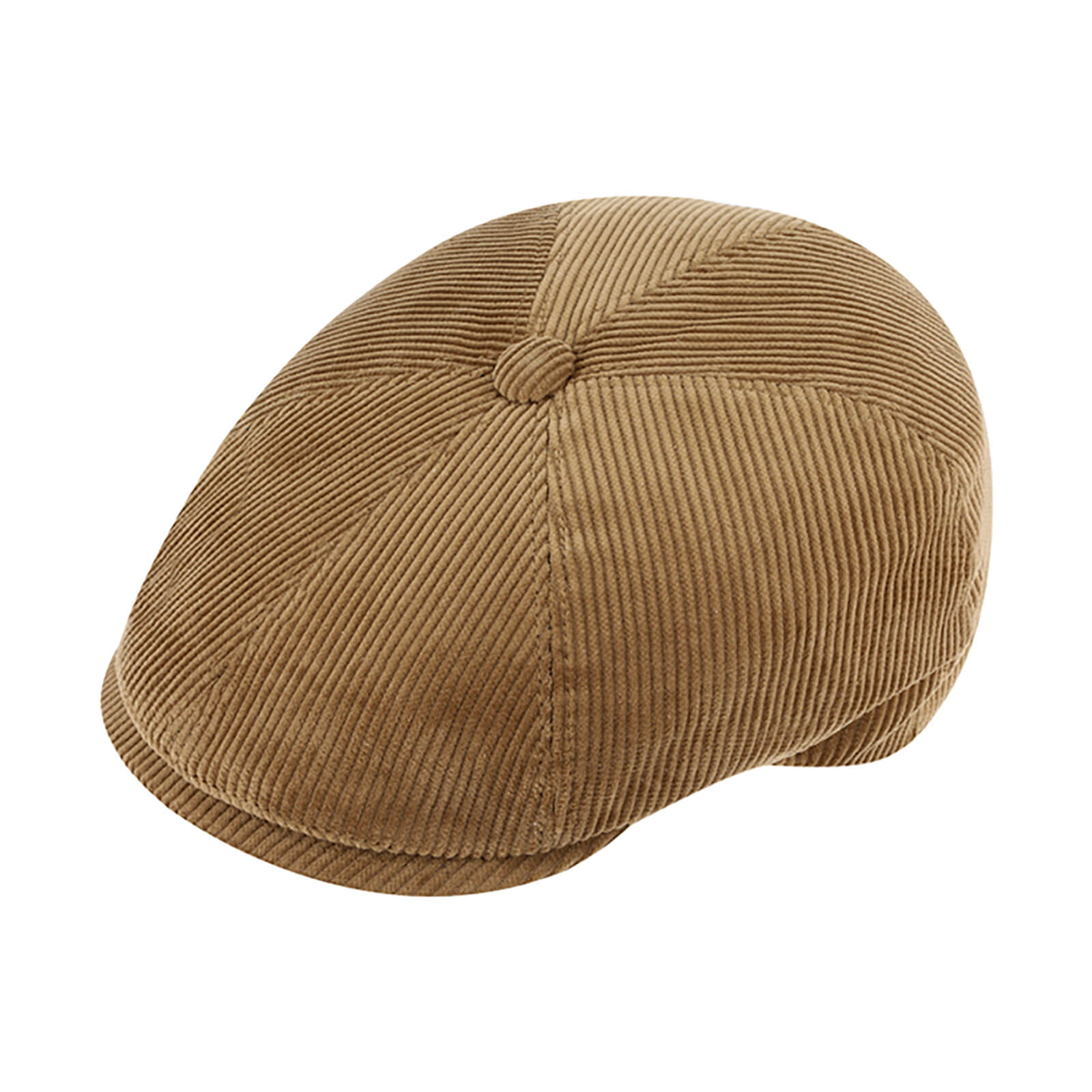 Fiebig 6-Panel Cap Cord uni Beige