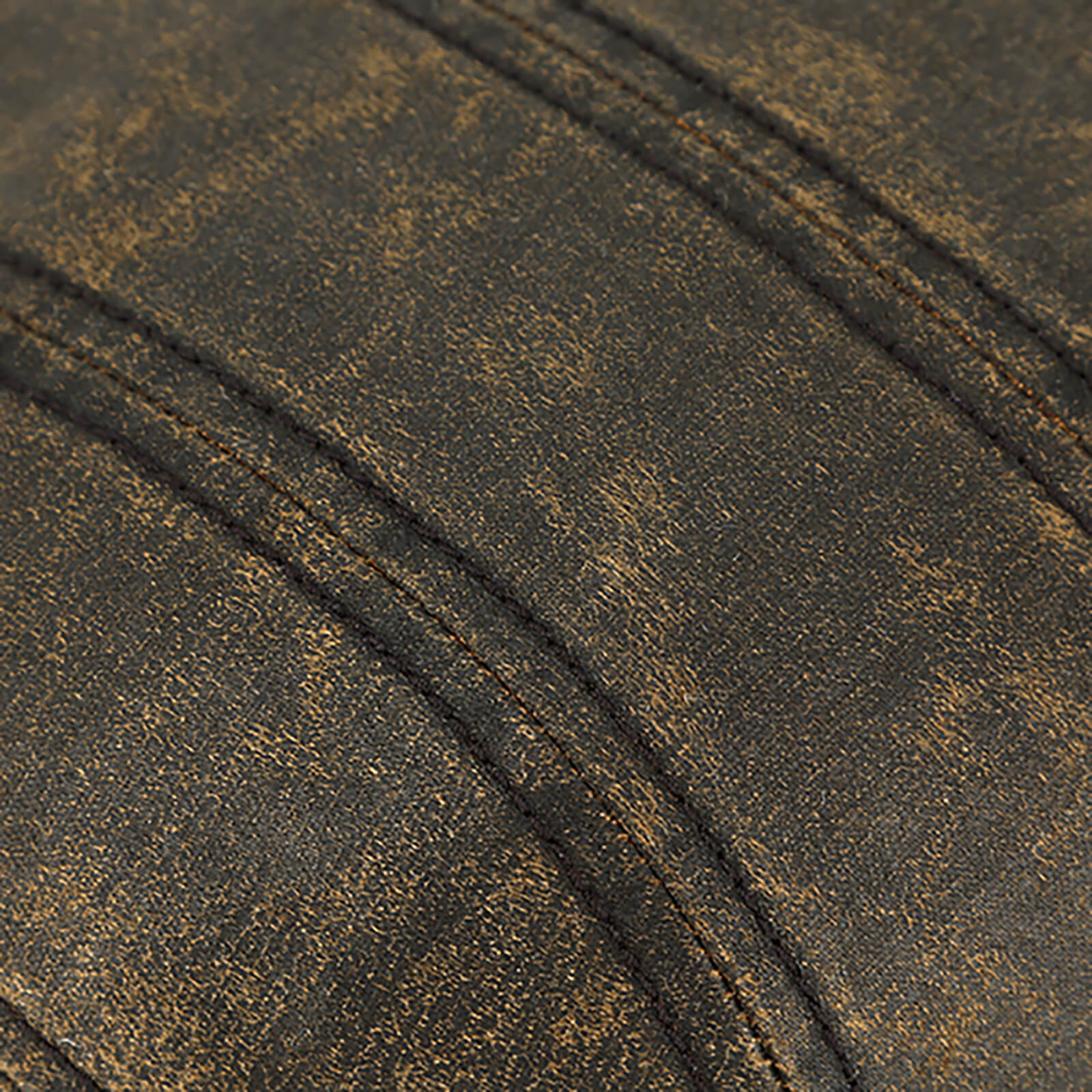 Fiebig Flatcap Washed Cotton mit Steg Braun