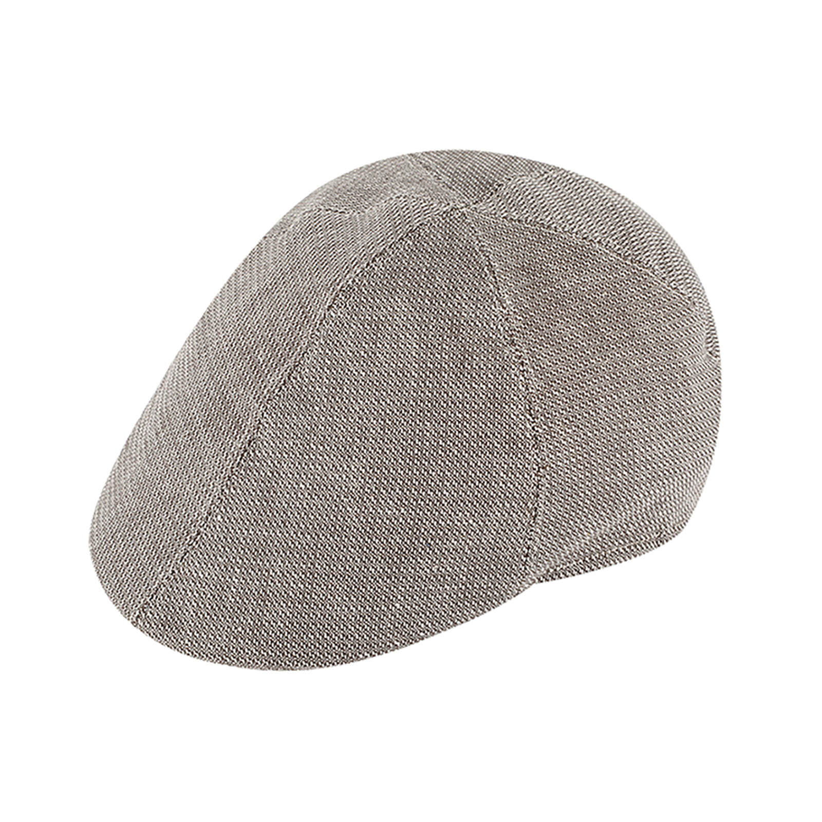 Fiebig 6-Panel Cap Leinen melange Beige