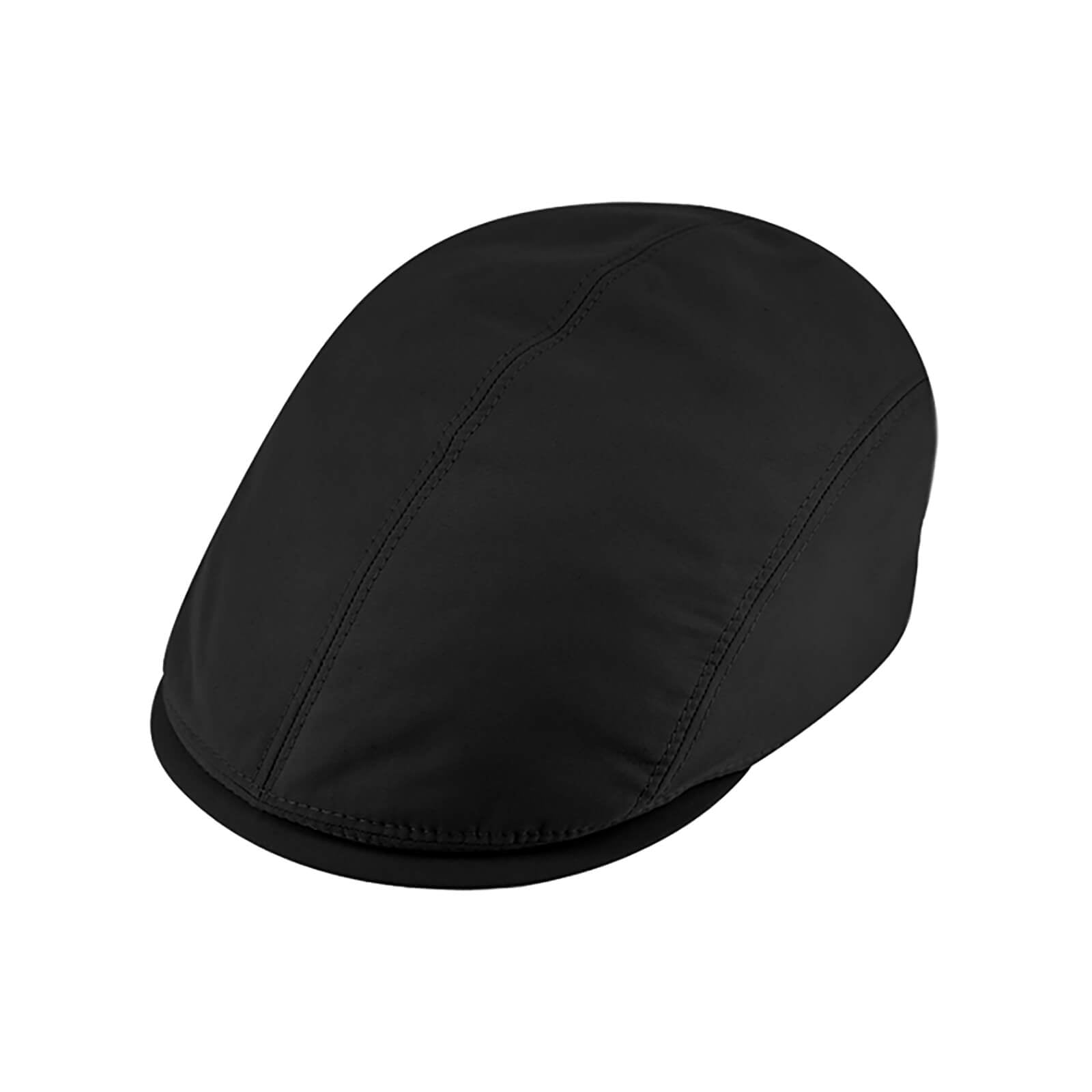 Fiebig Flatcap uni Sympatex® UV-Schutz Schwarz
