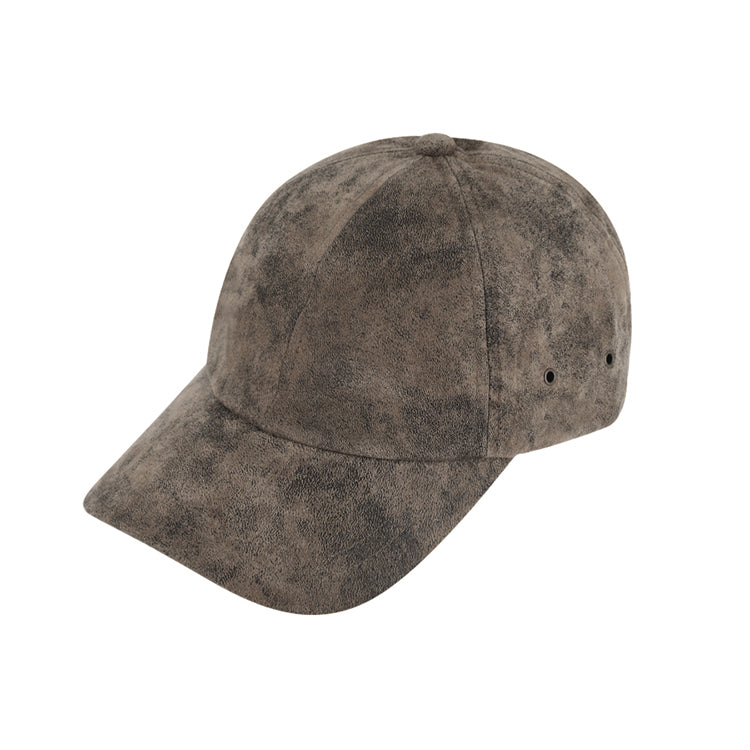 Fiebig Baseballcap Leder uni Taupe