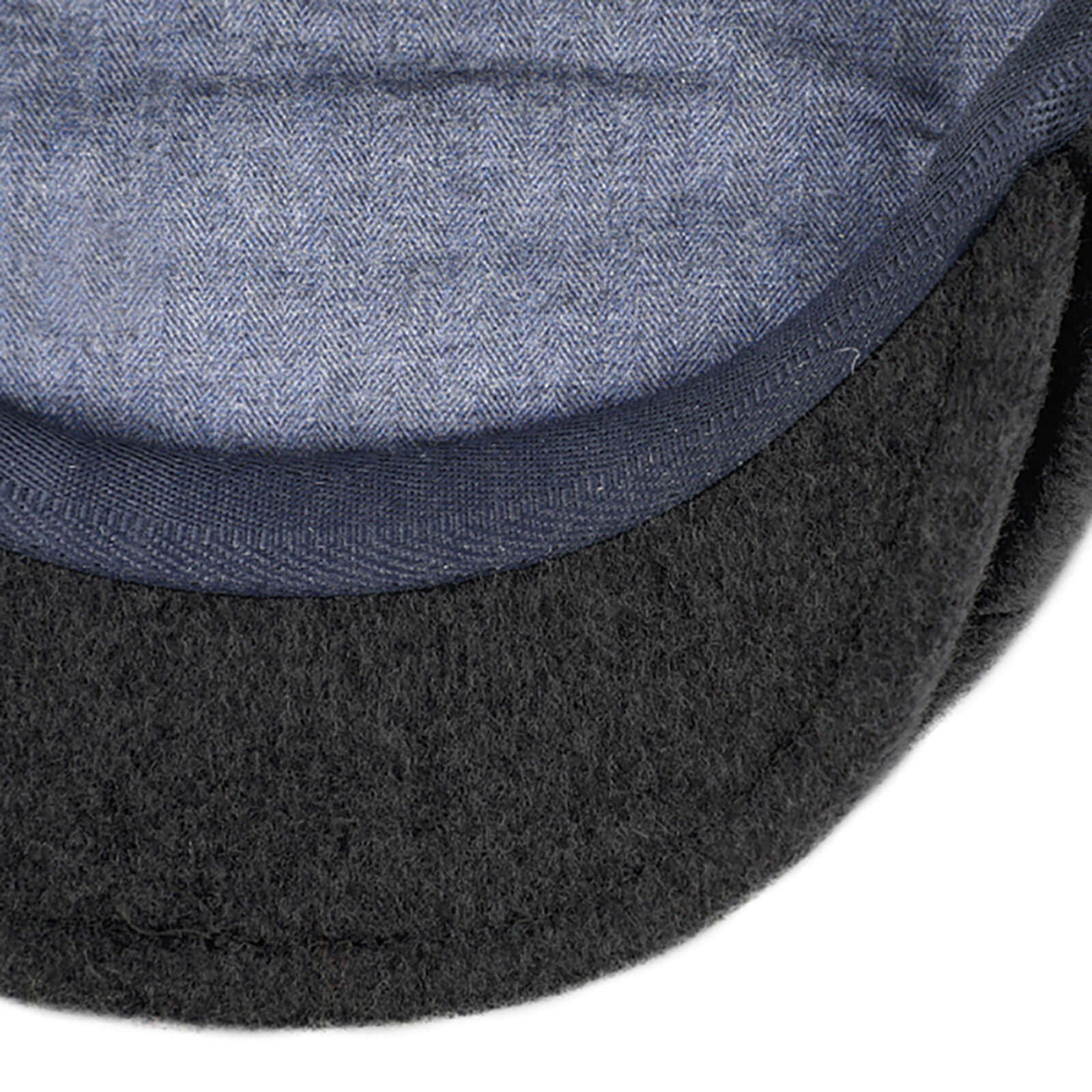 Fiebig Flatcap Kaschmir 100% Anthrazit