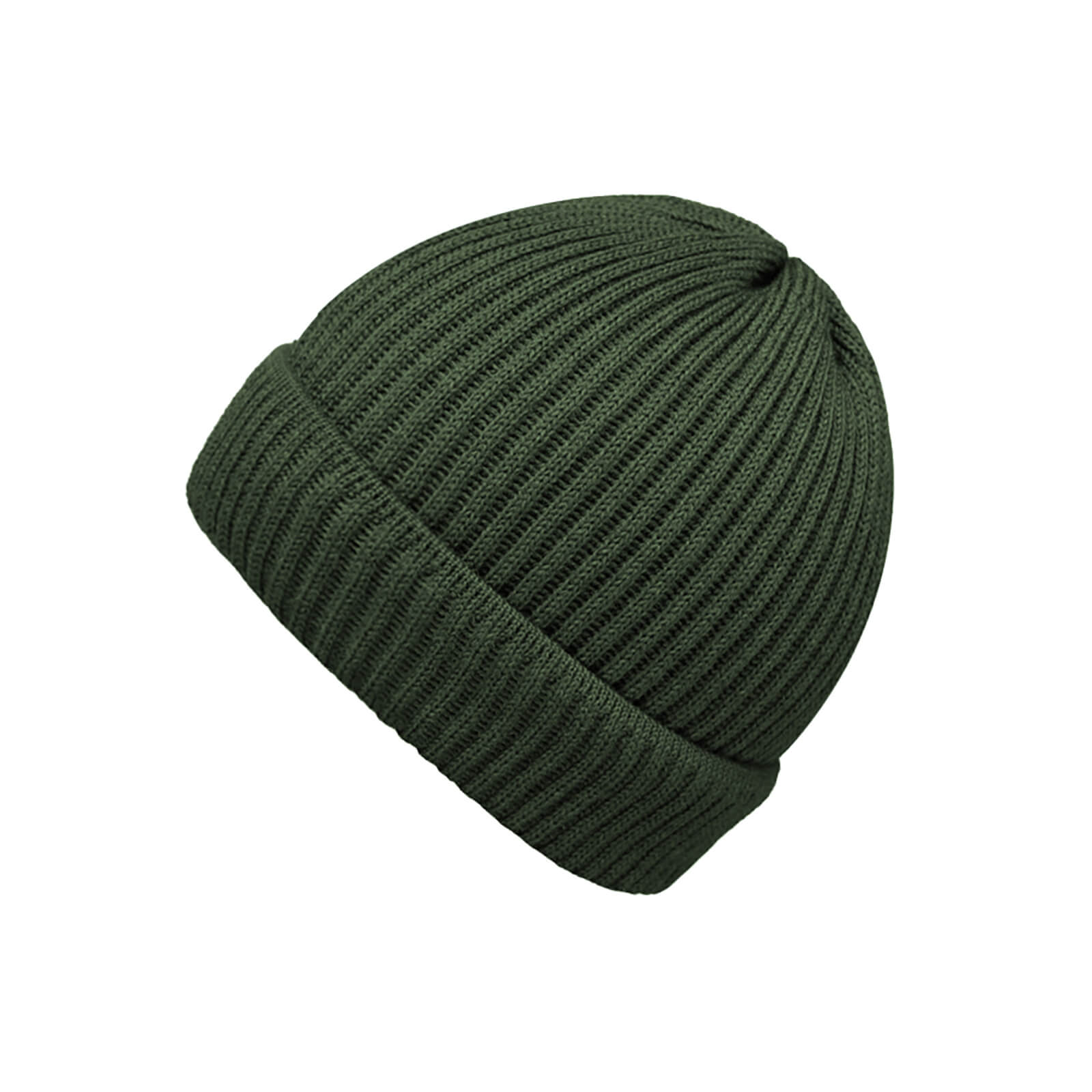 Fiebig Strickmütze Beanie Merino uni