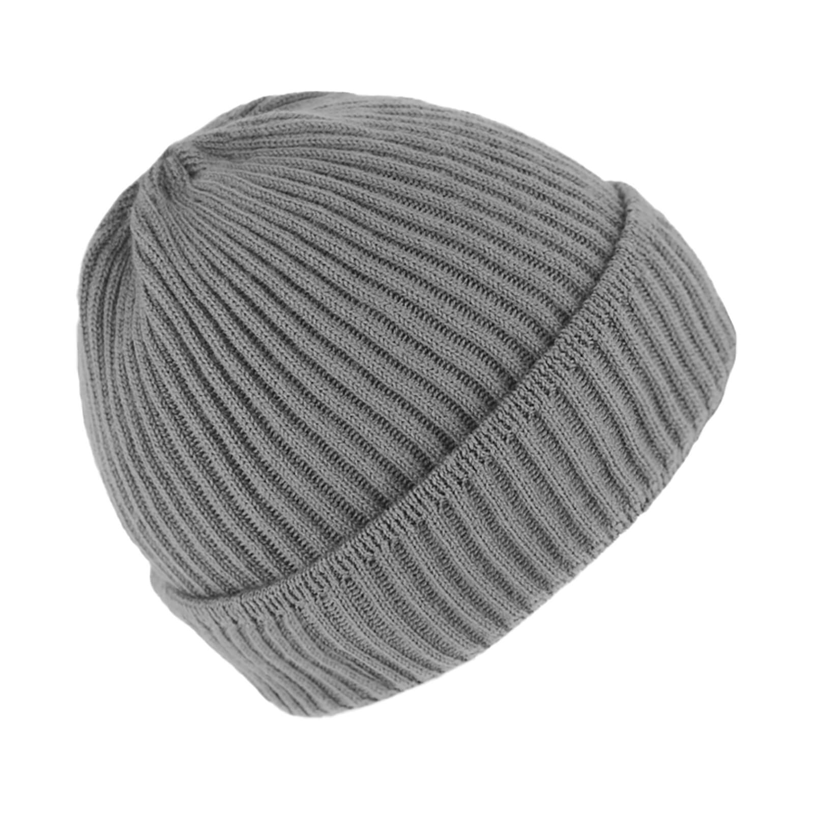 Fiebig Strickmütze Beanie Merino uni