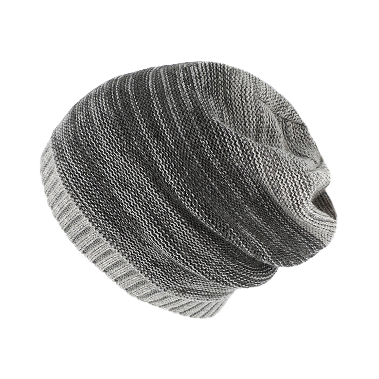 Fiebig Strickbeanie melange mit Rippbund