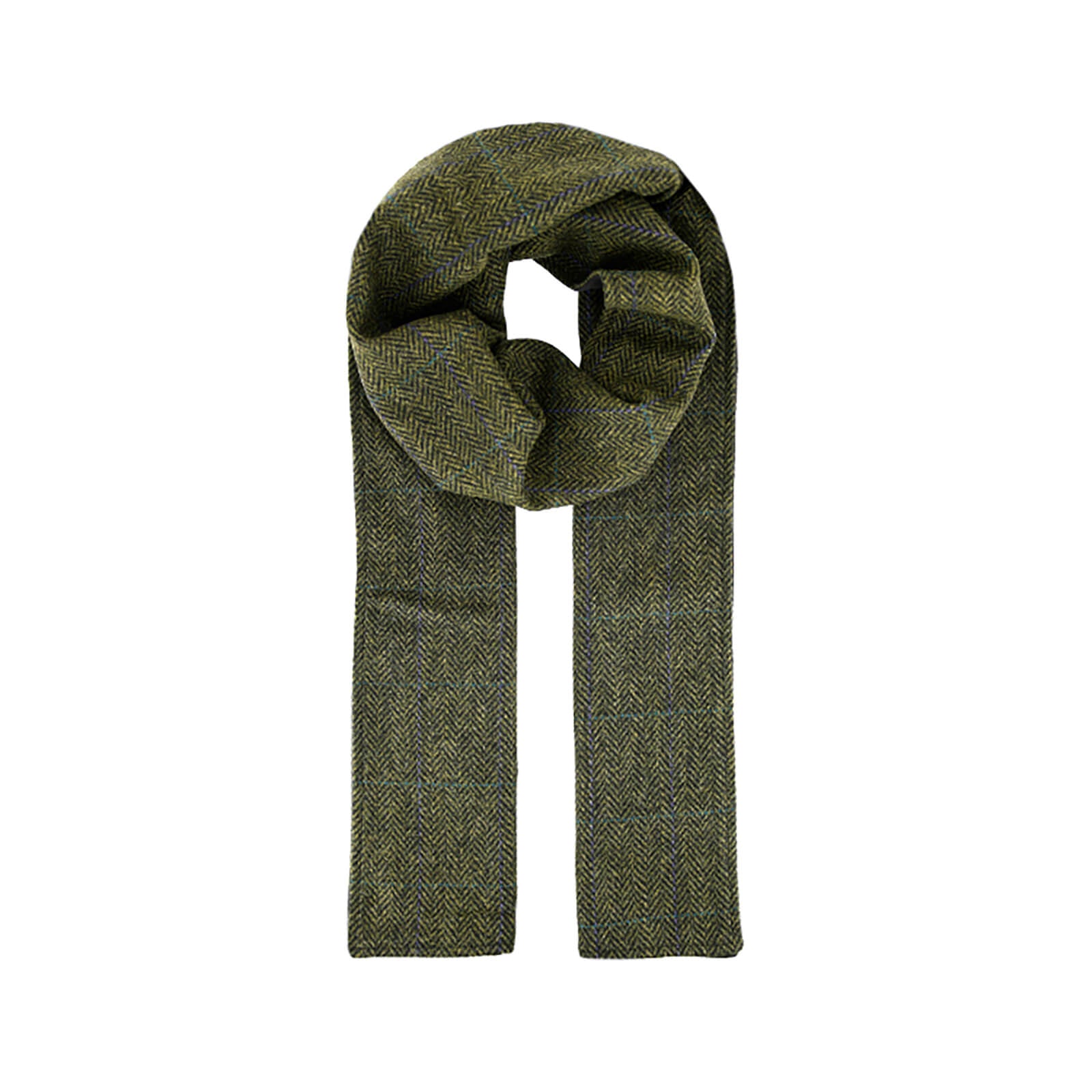 Fiebig Schal Shetland Wolle mit Fleecefutter