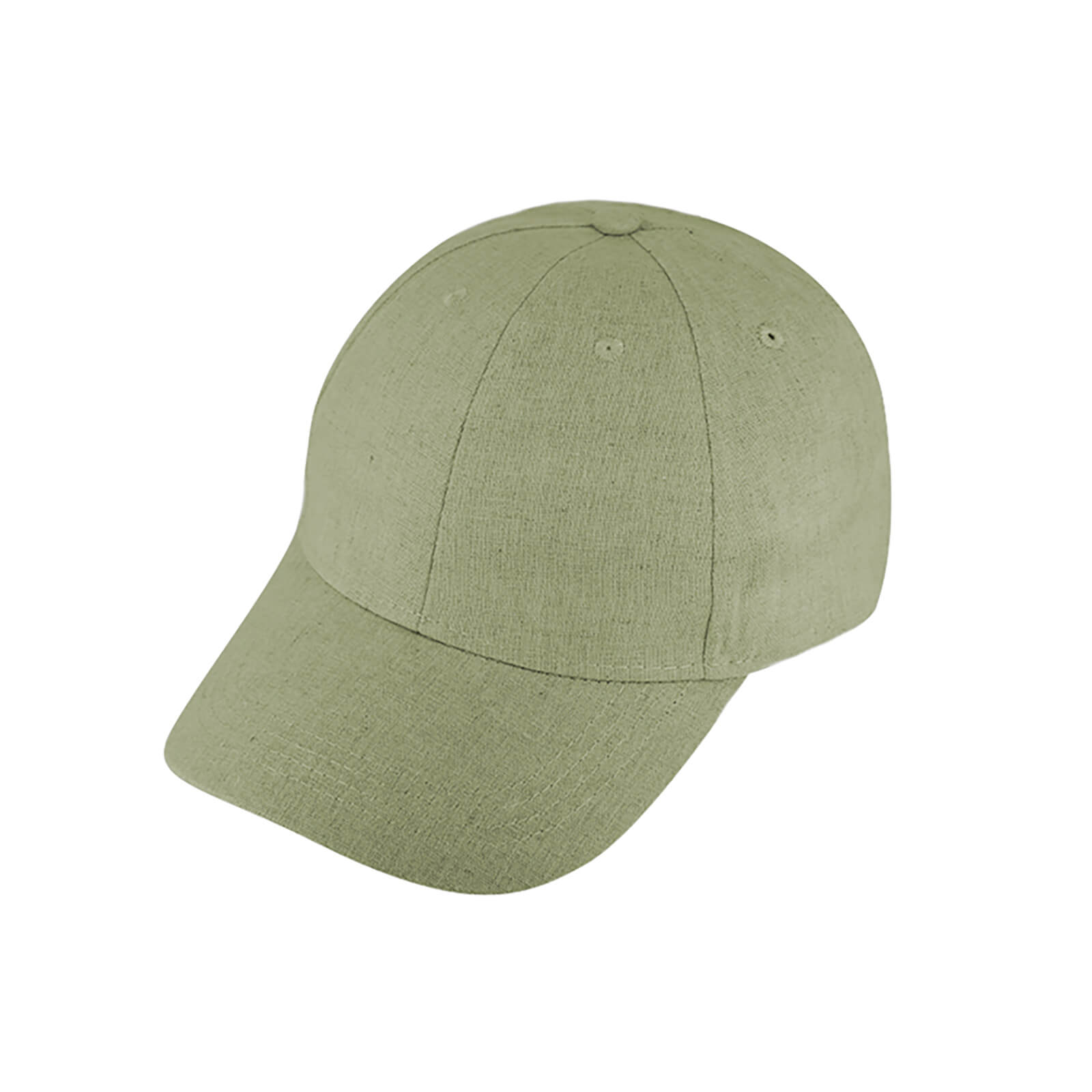 Fiebig Baseballcap Leinen uni