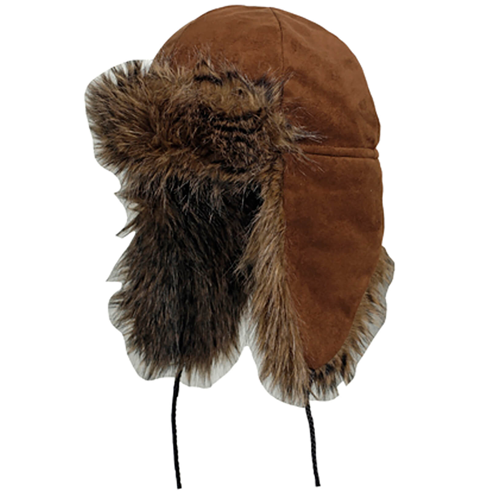 Fiebig Da. Fliegermütze uni mit Fell