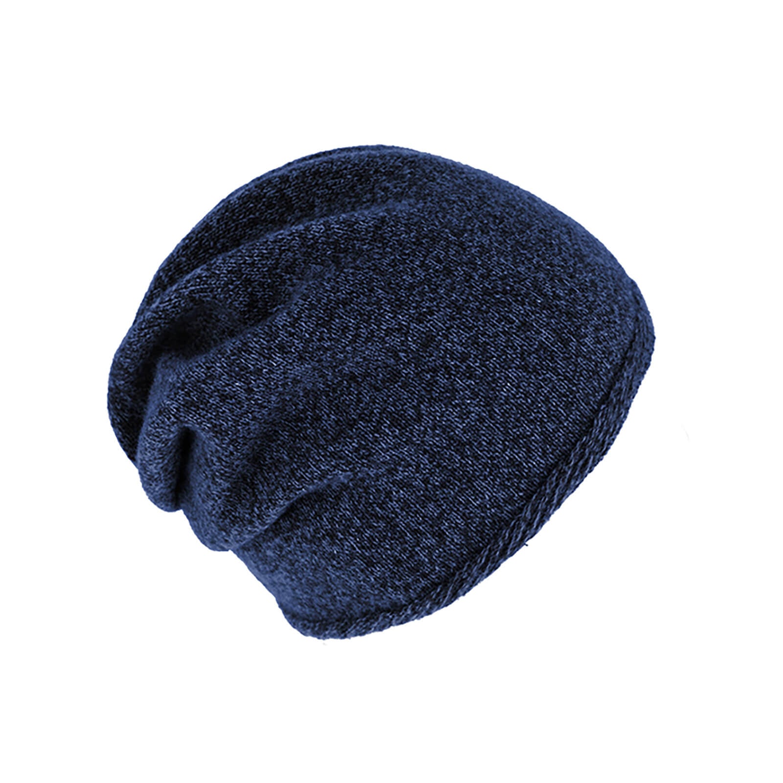 Fiebig Strickmütze Beanie Wolle melange
