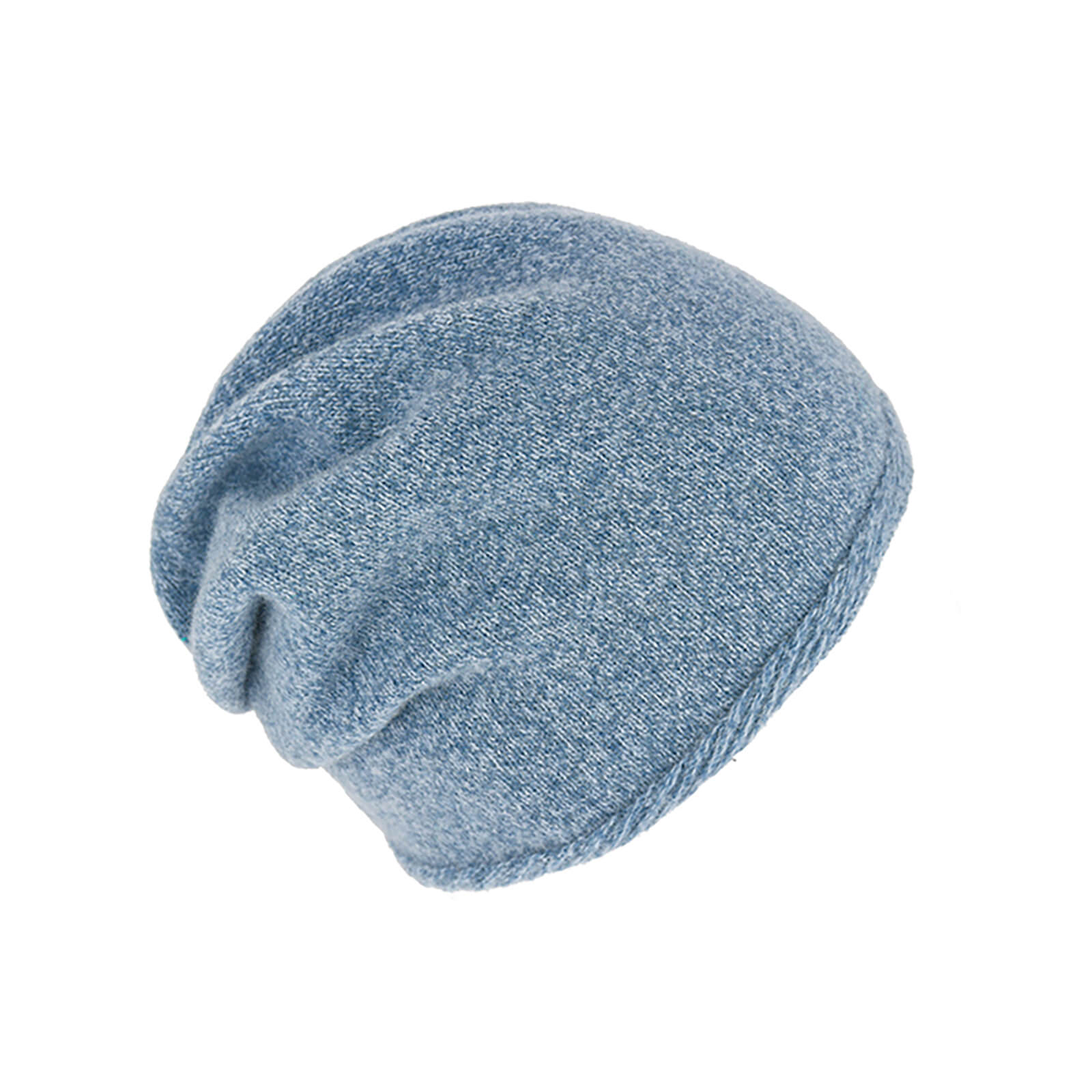 Fiebig Strickmütze Beanie Wolle melange