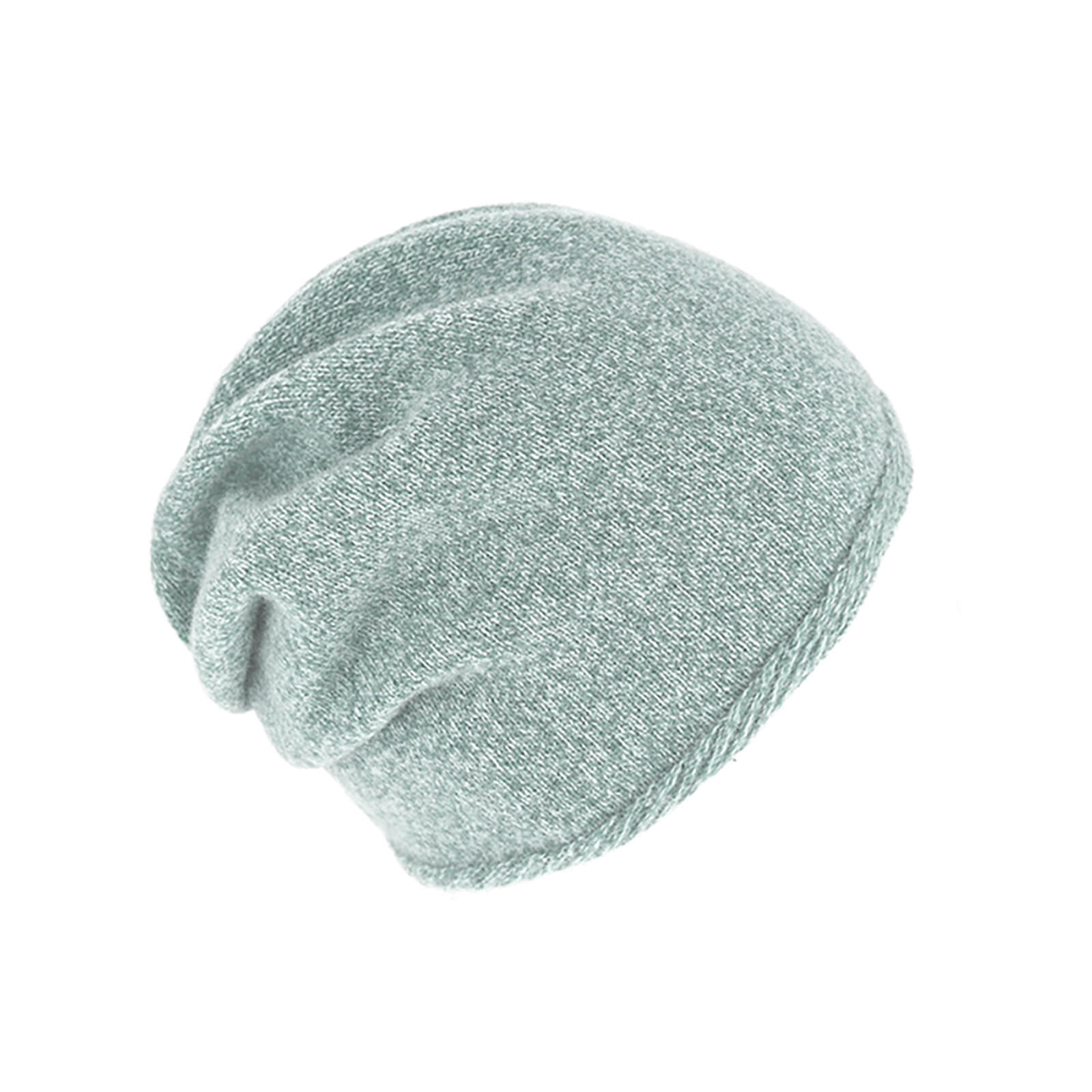 Fiebig Strickmütze Beanie Wolle melange