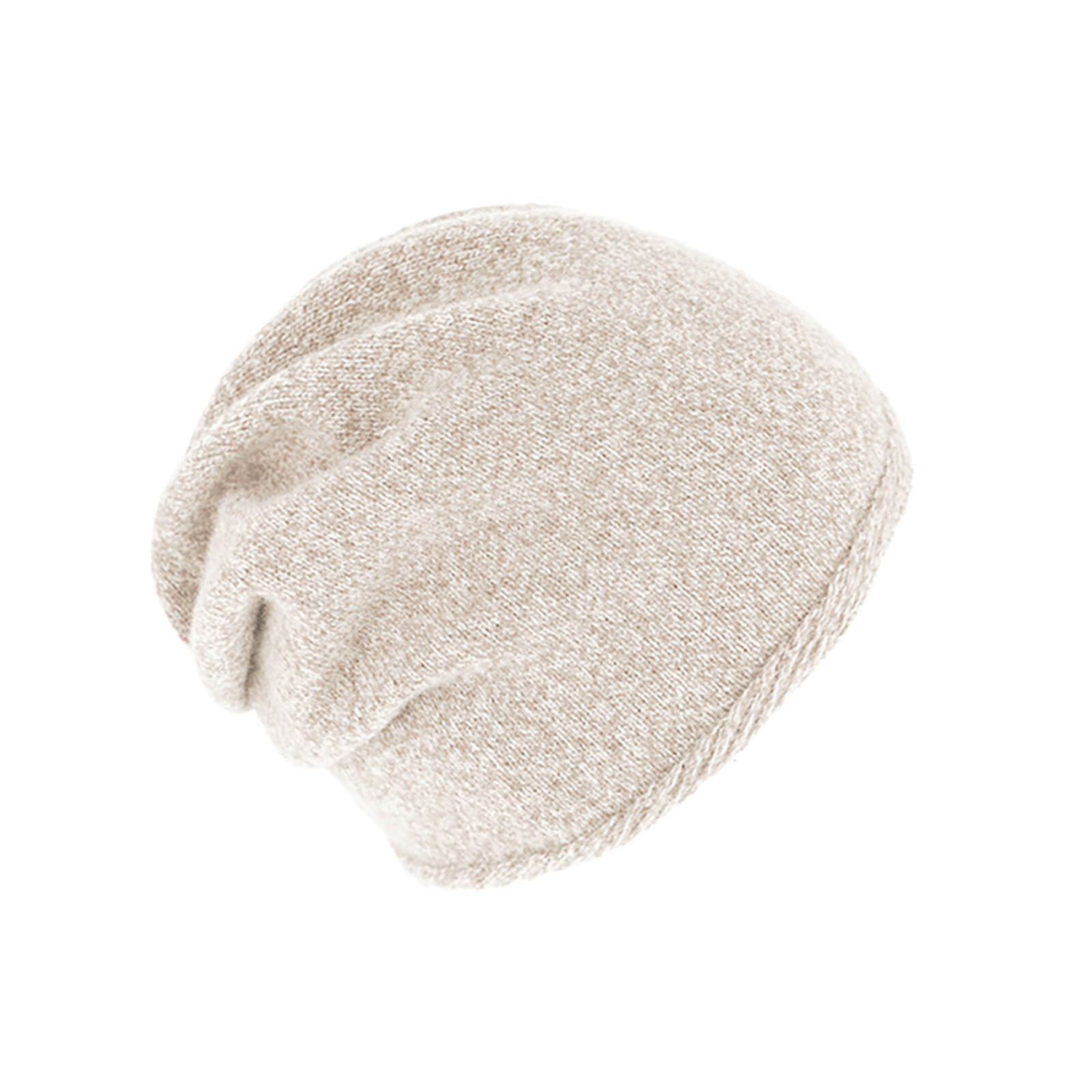 Fiebig Strickmütze Beanie Wolle melange