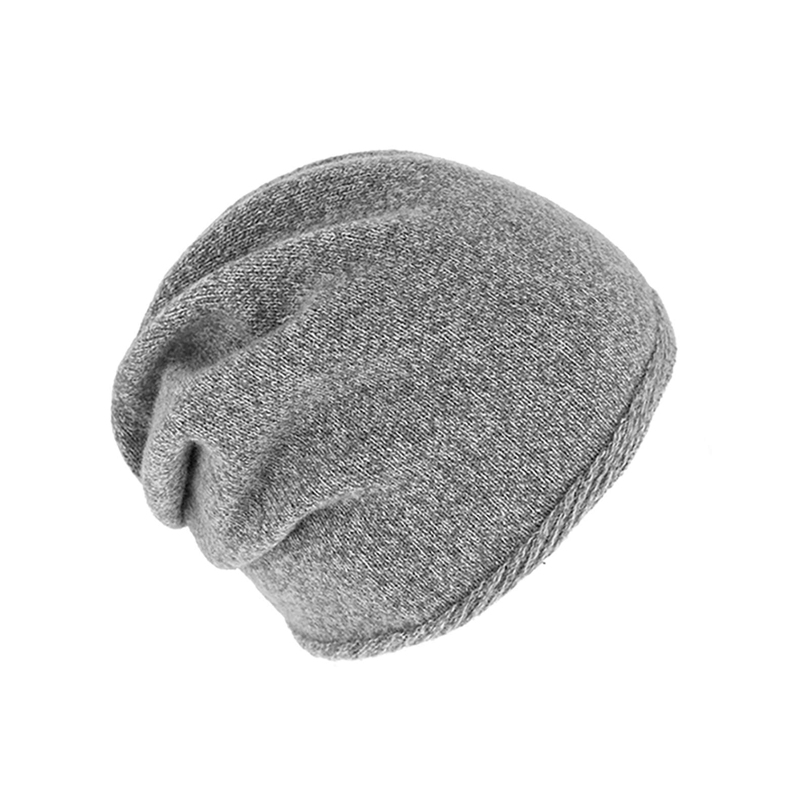 Fiebig Strickmütze Beanie Wolle melange
