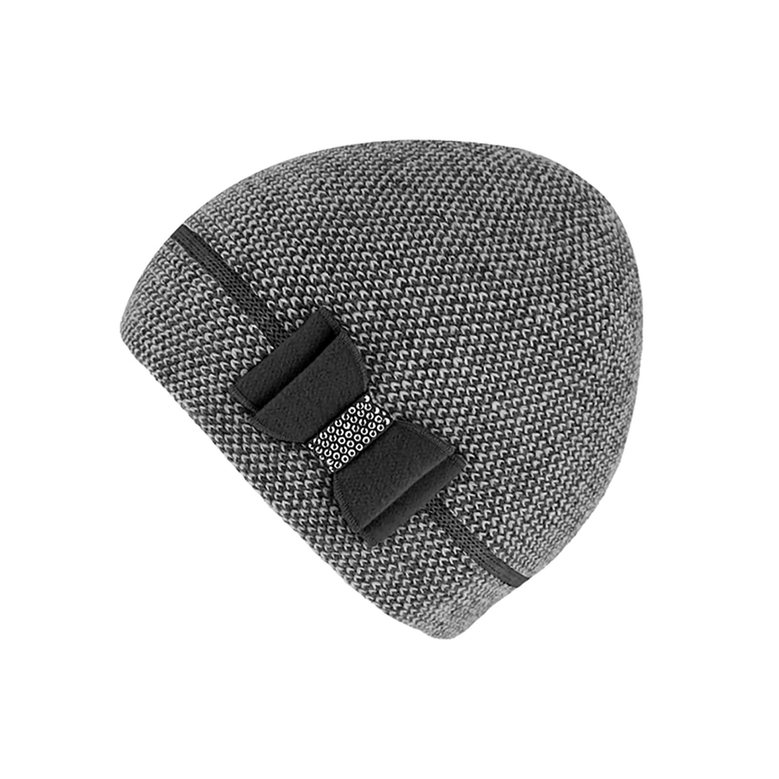 Fiebig Strickmütze Wolle melange mit Schleife