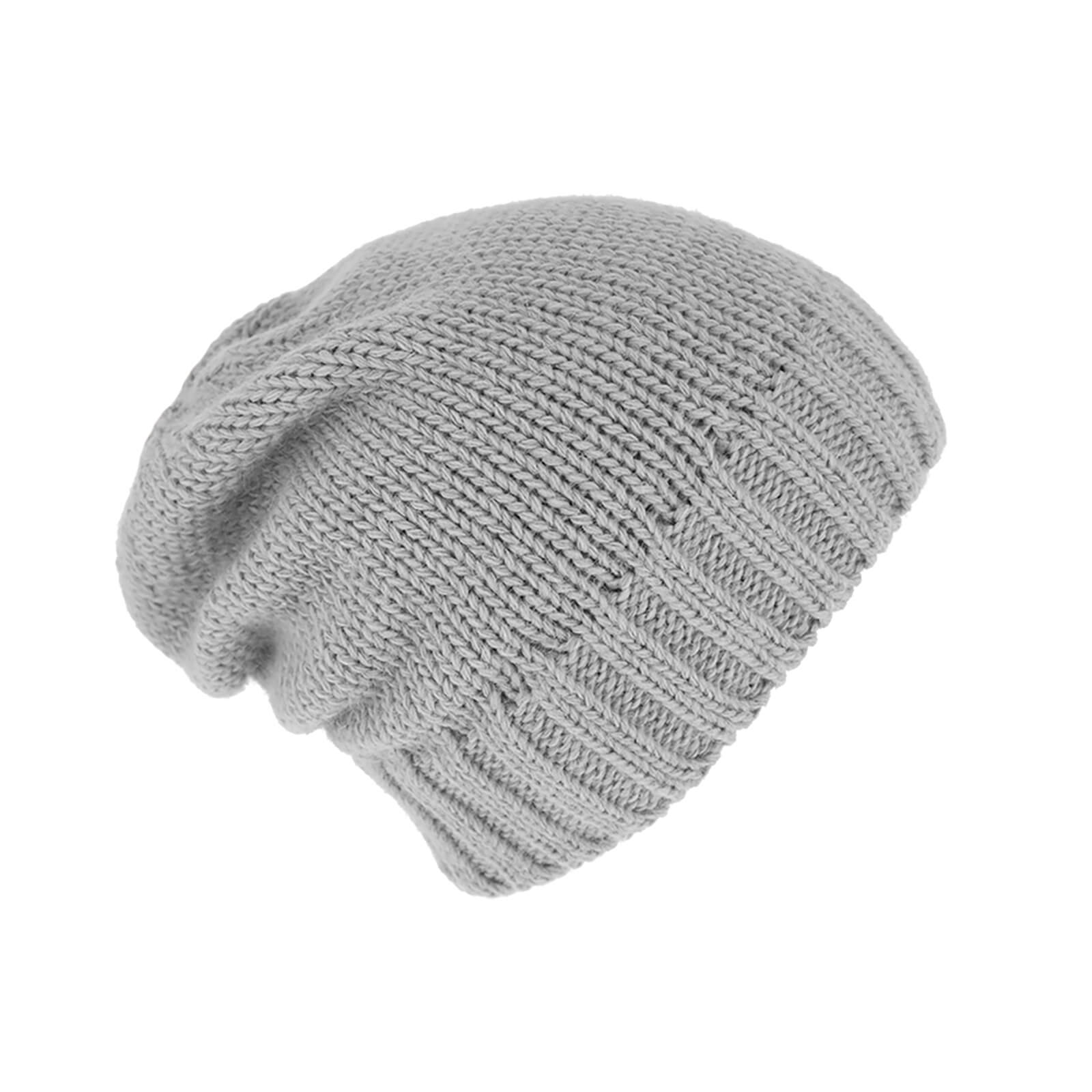 Fiebig Strickbeanie Wolle uni