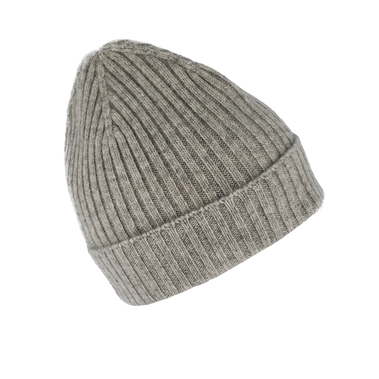 Fiebig Strick Beanie Kaschmir uni