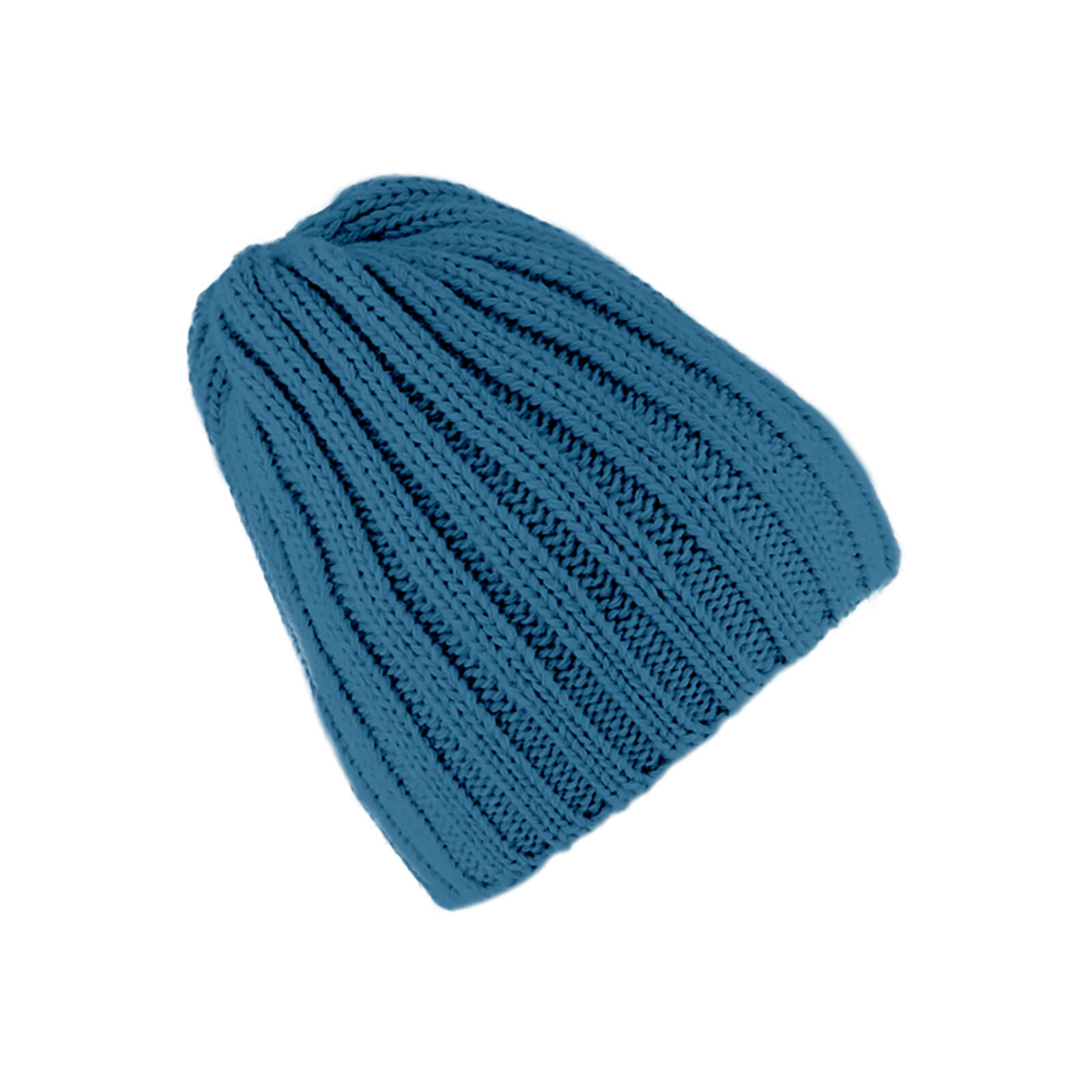 Fiebig Strickmütze gerippt uni