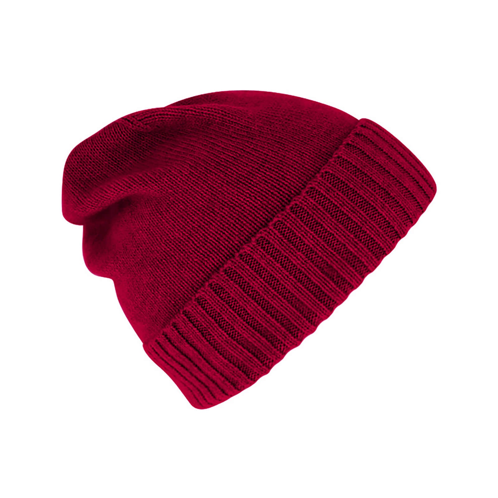 Fiebig Strickmütze Beanie Kaschmir uni