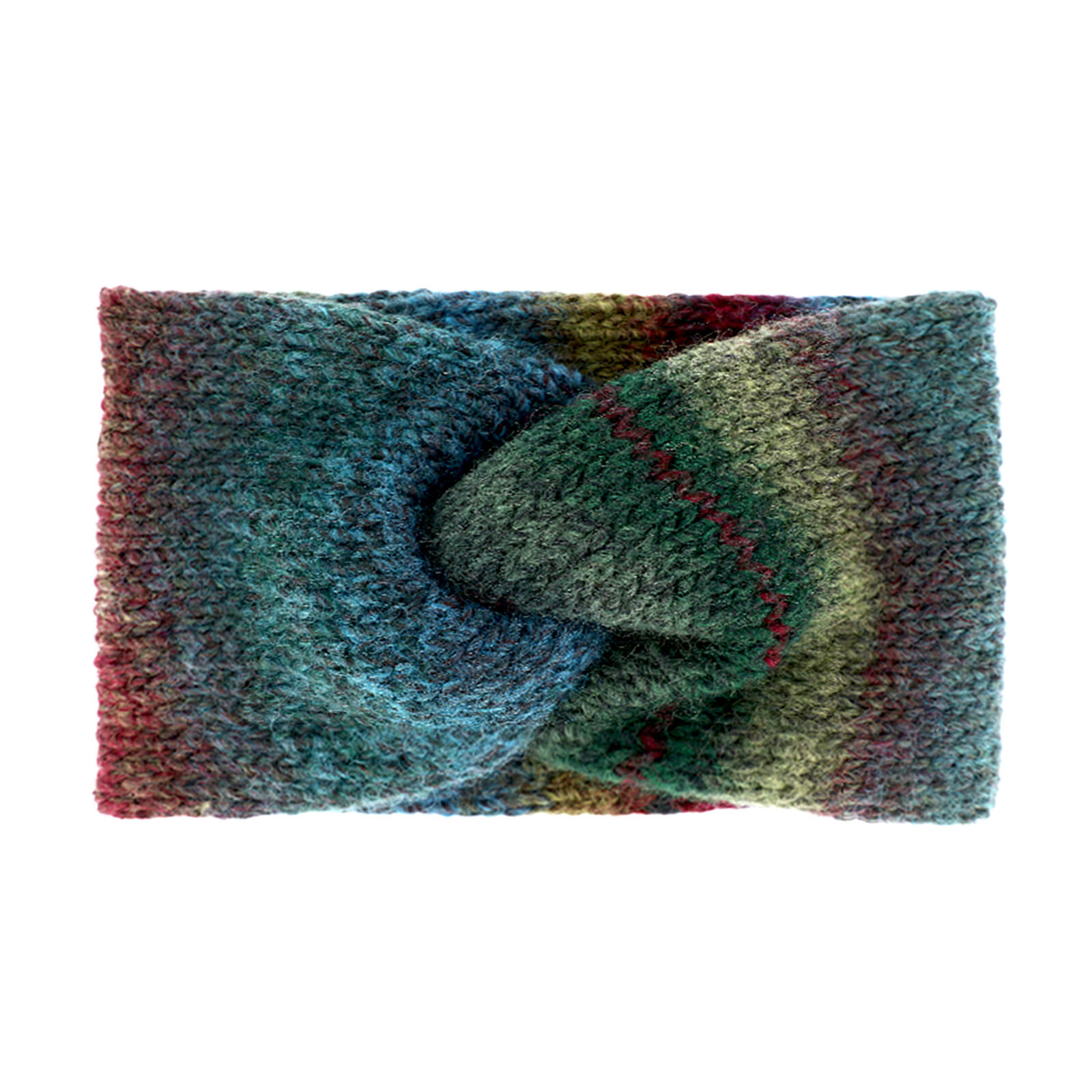 Fiebig Strickstirnband melange gedreht
