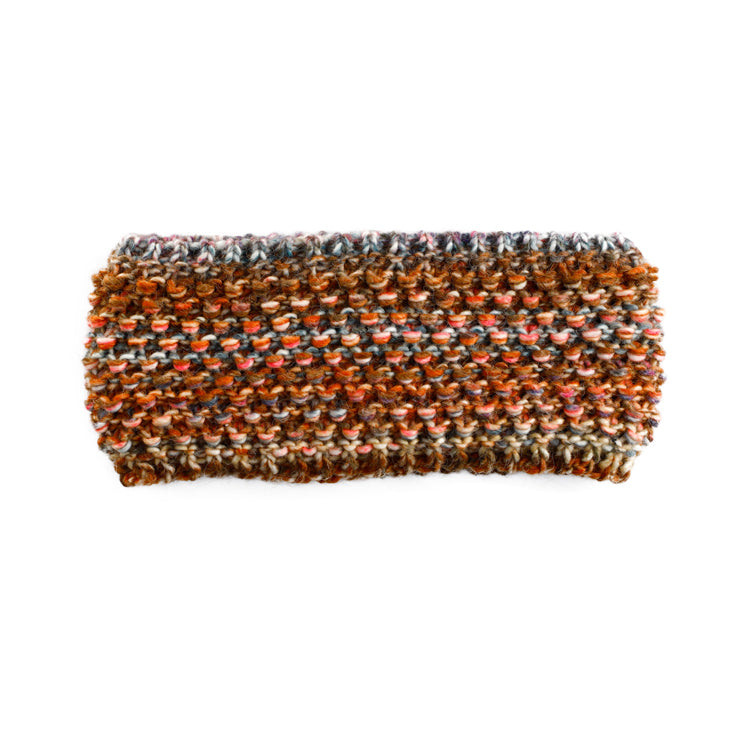 Fiebig Strickstirnband melange – Malve