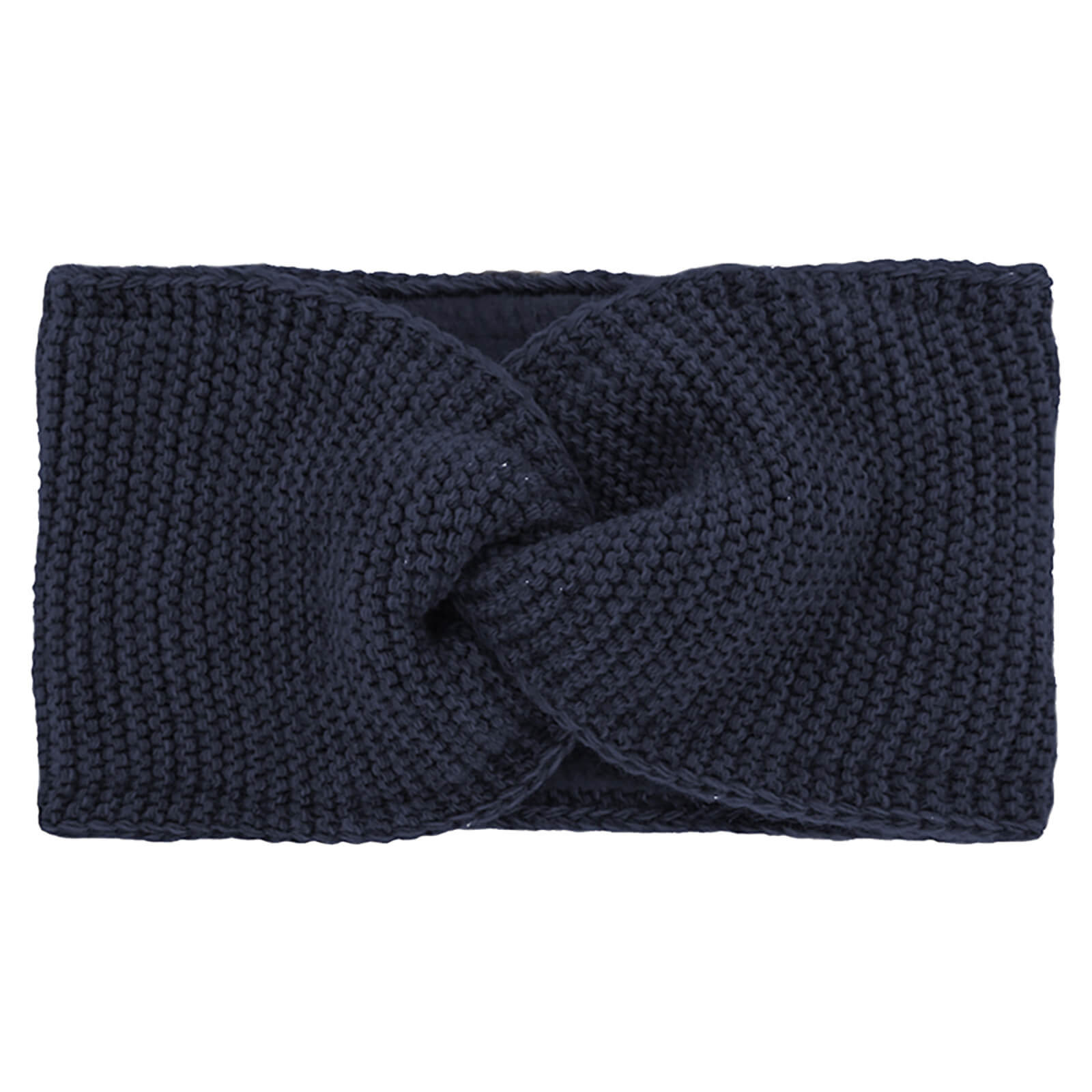 Fiebig Strickstirnband Wolle uni gedreht