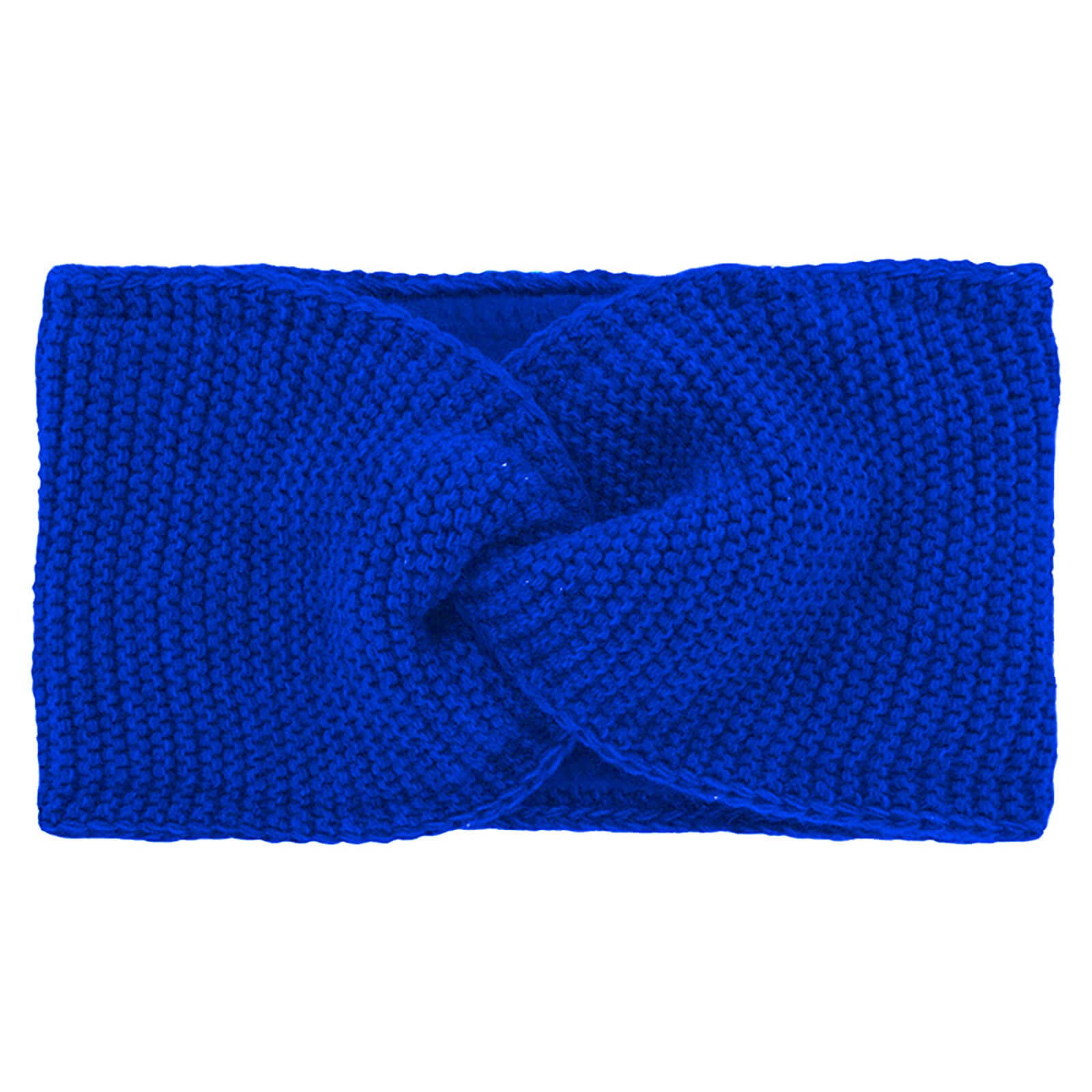 Fiebig Strickstirnband Wolle uni gedreht