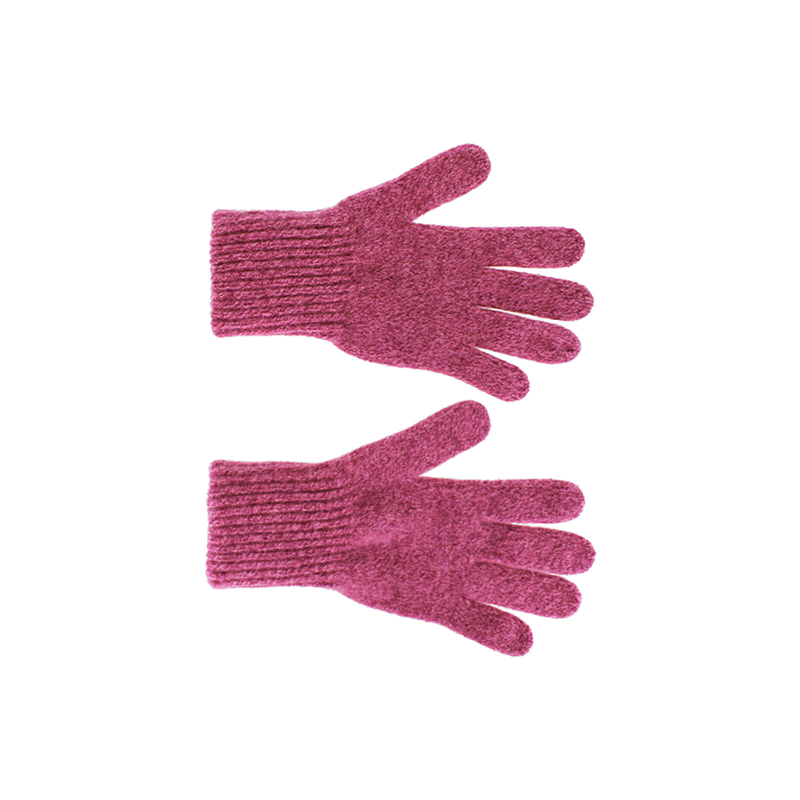 Fiebig Handschuhe Wolle Feinstrick melange