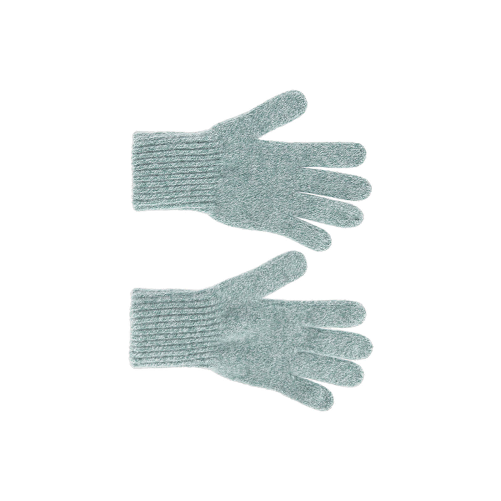 Fiebig Handschuhe Wolle Feinstrick melange