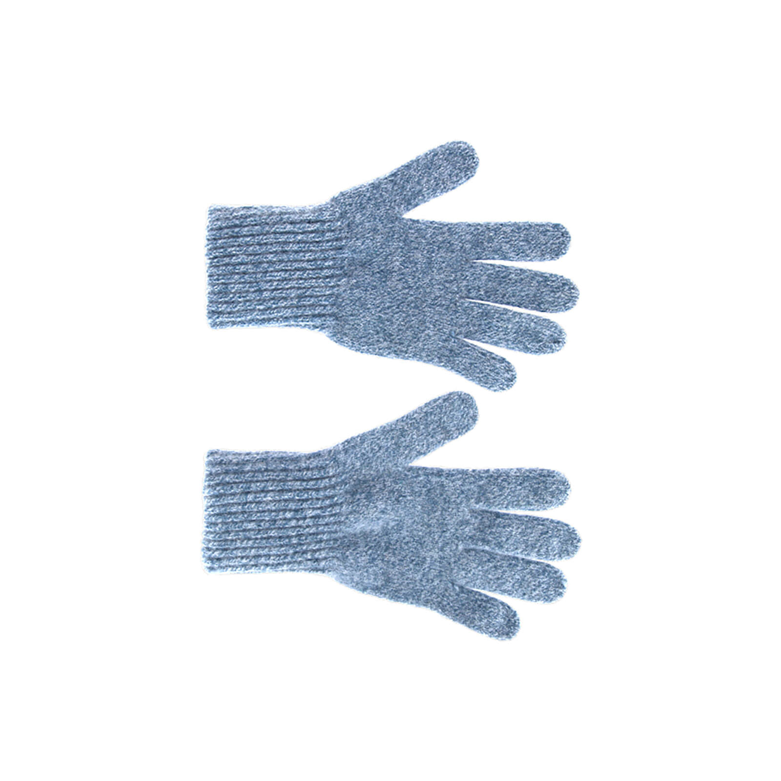 Fiebig Handschuhe Wolle Feinstrick melange