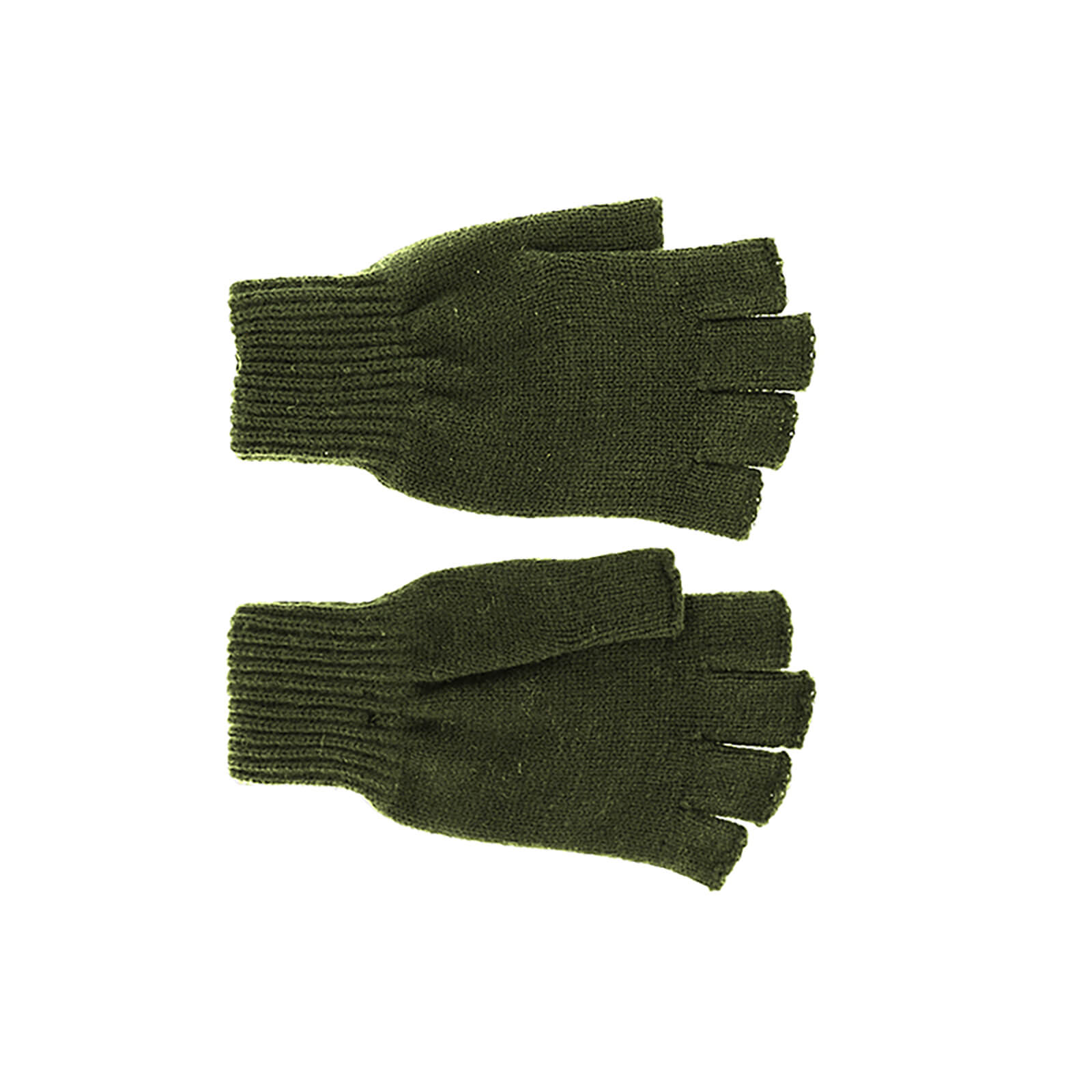 Fiebig Strickhandschuhe uni ohne Fingerspitzen