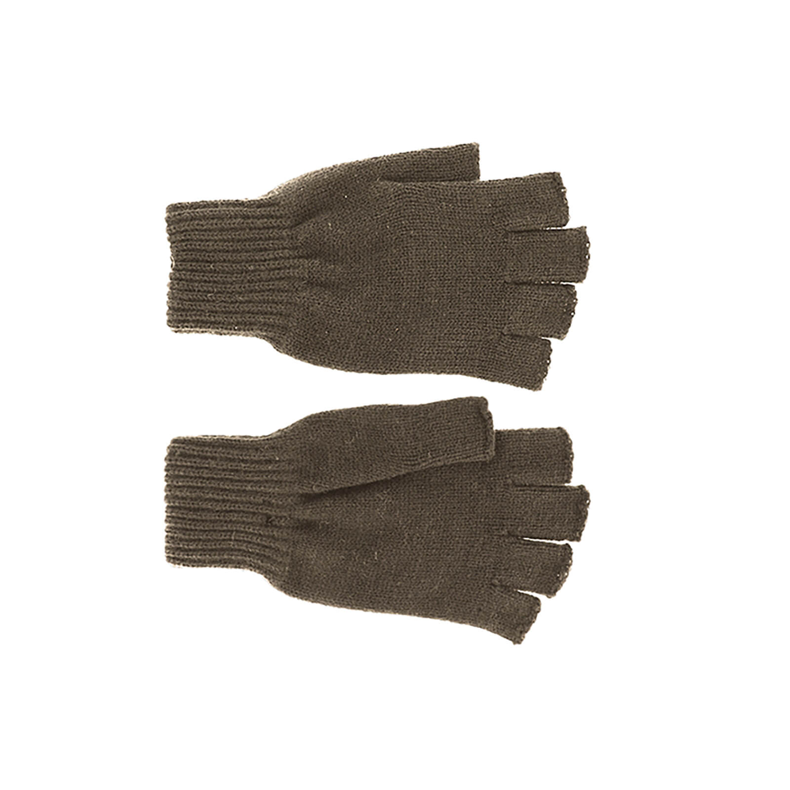 Fiebig Strickhandschuhe uni ohne Fingerspitzen