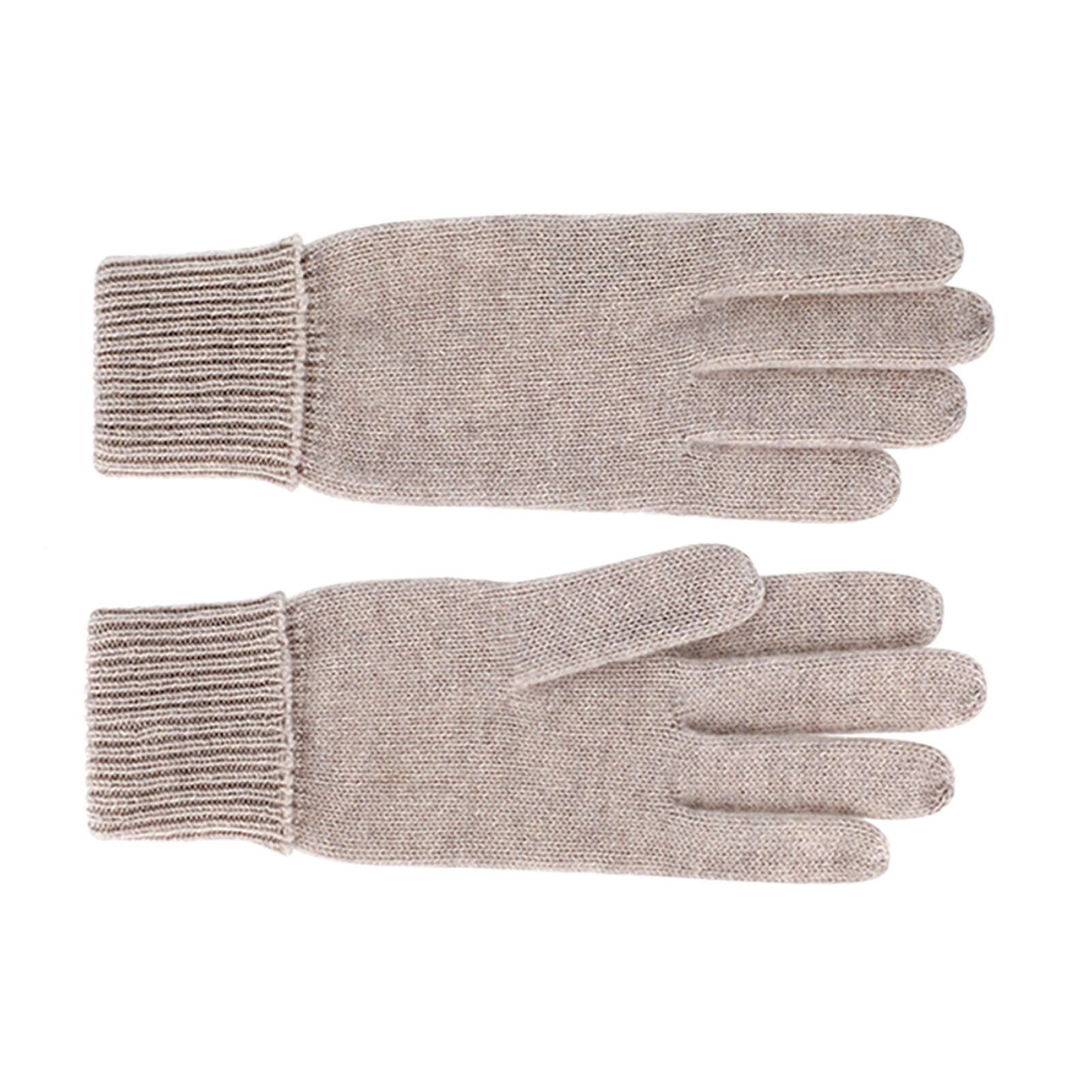 Fiebig Strickhandschuhe Kaschmir uni
