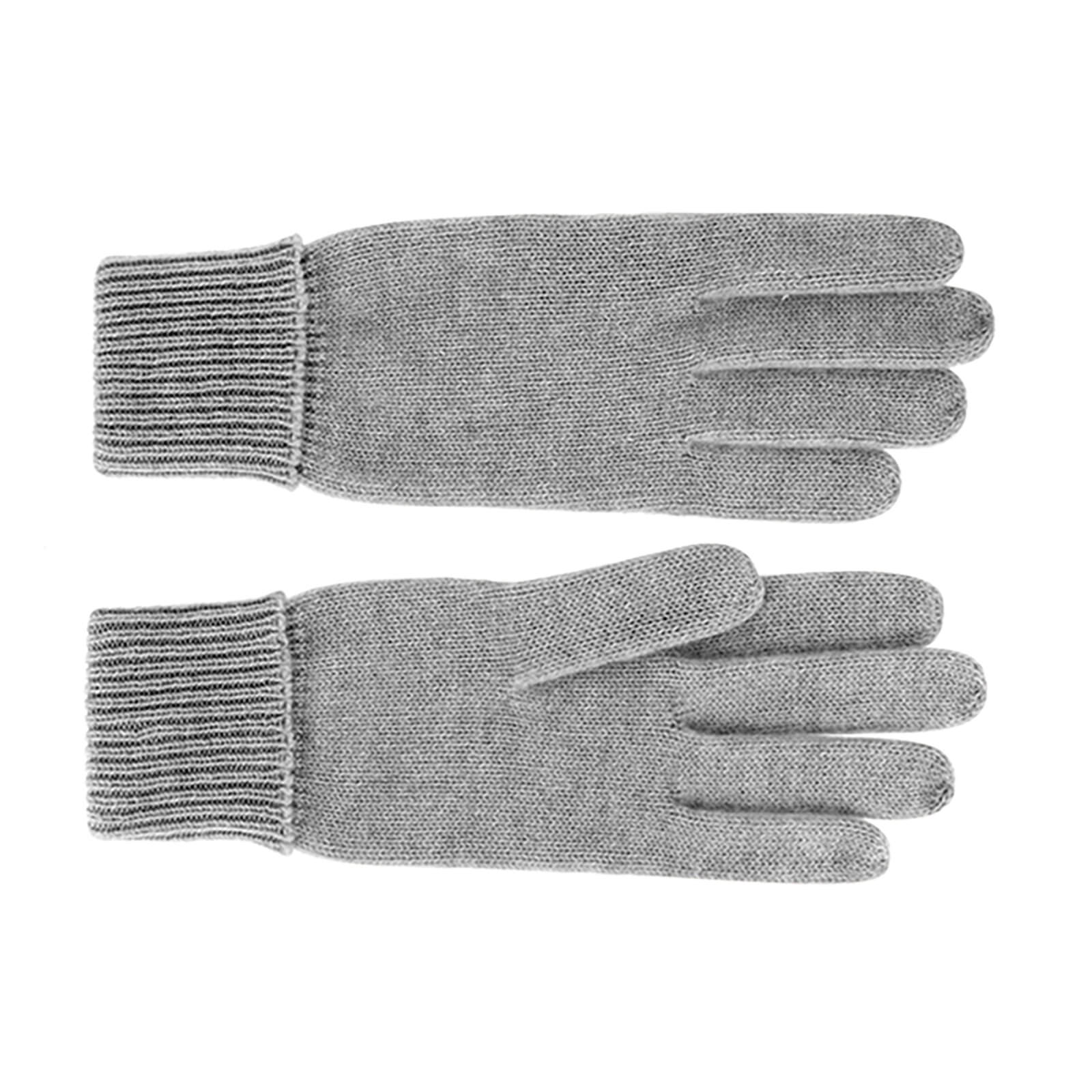 Fiebig Strickhandschuhe Kaschmir uni