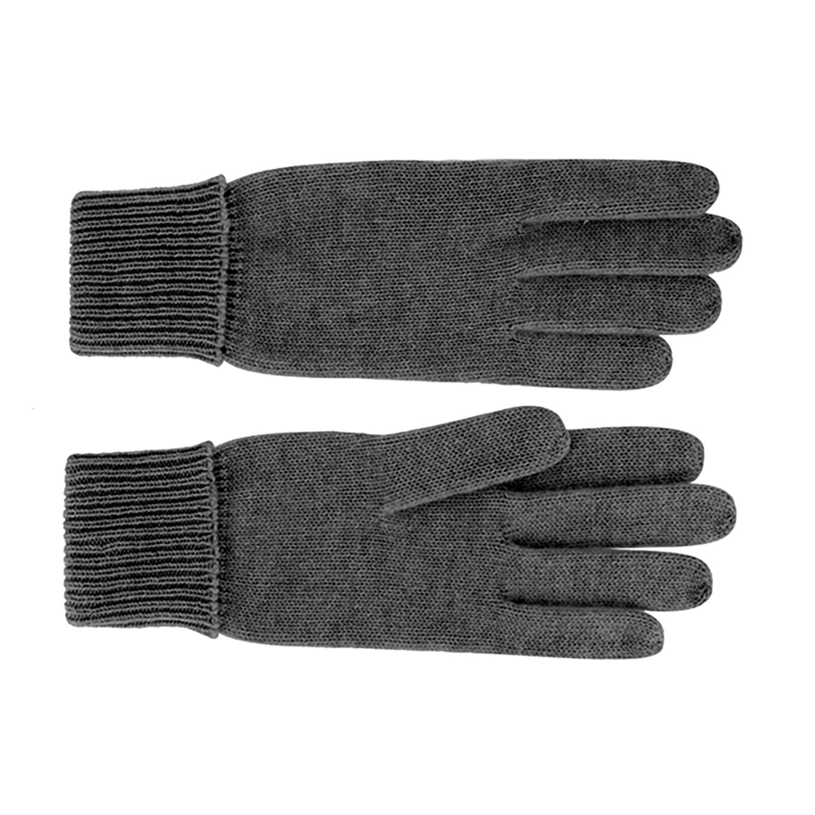Fiebig Strickhandschuhe Kaschmir uni