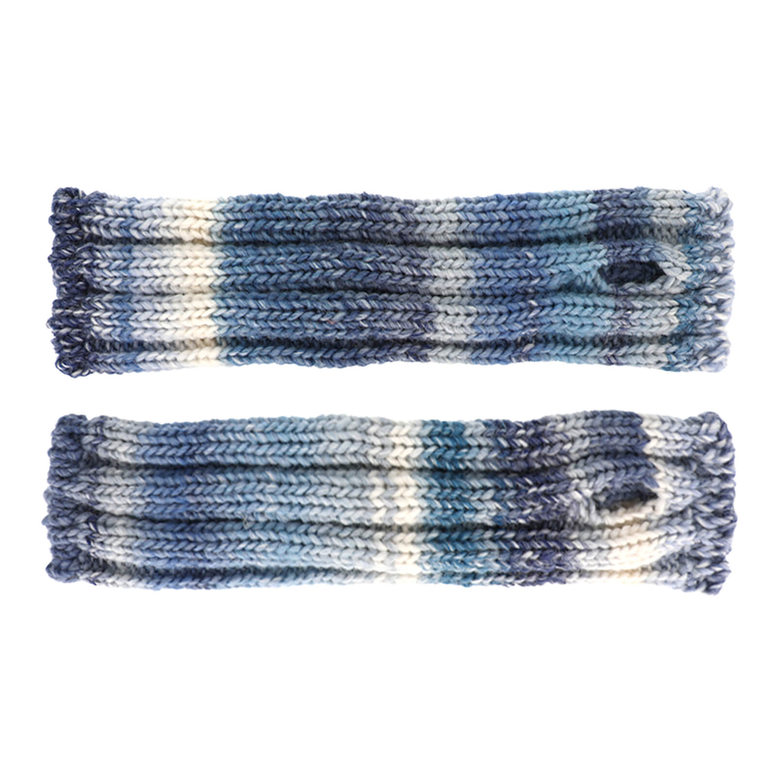 Fiebig Strickarmstulpen melange mit Daumenloch