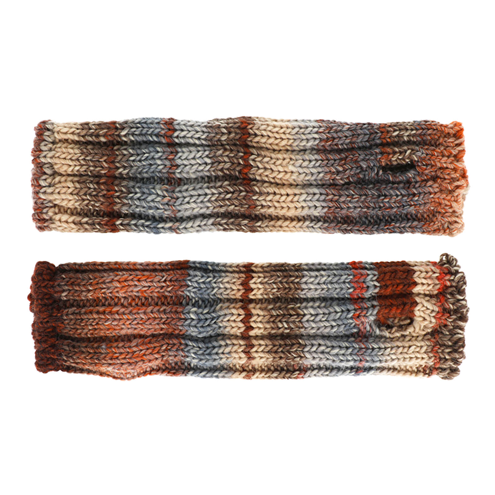 Fiebig Strickarmstulpen melange mit Daumenloch