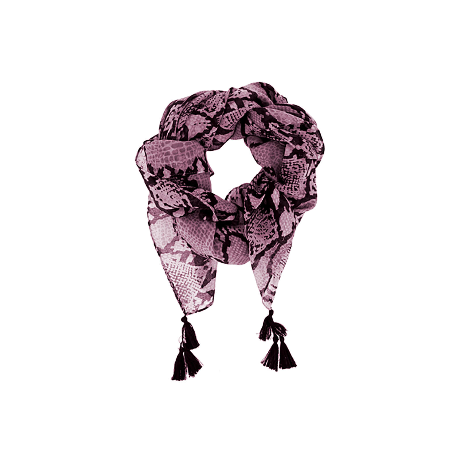 Fiebig Tuch Schlangendruck quadratisch