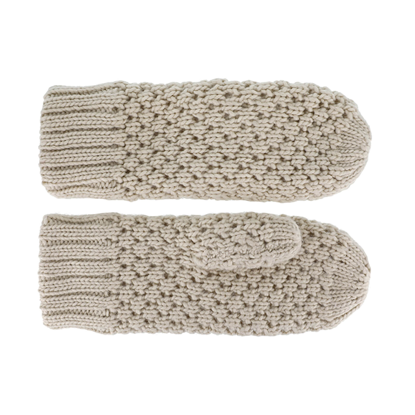 Fiebig Strickfäustlinge uni