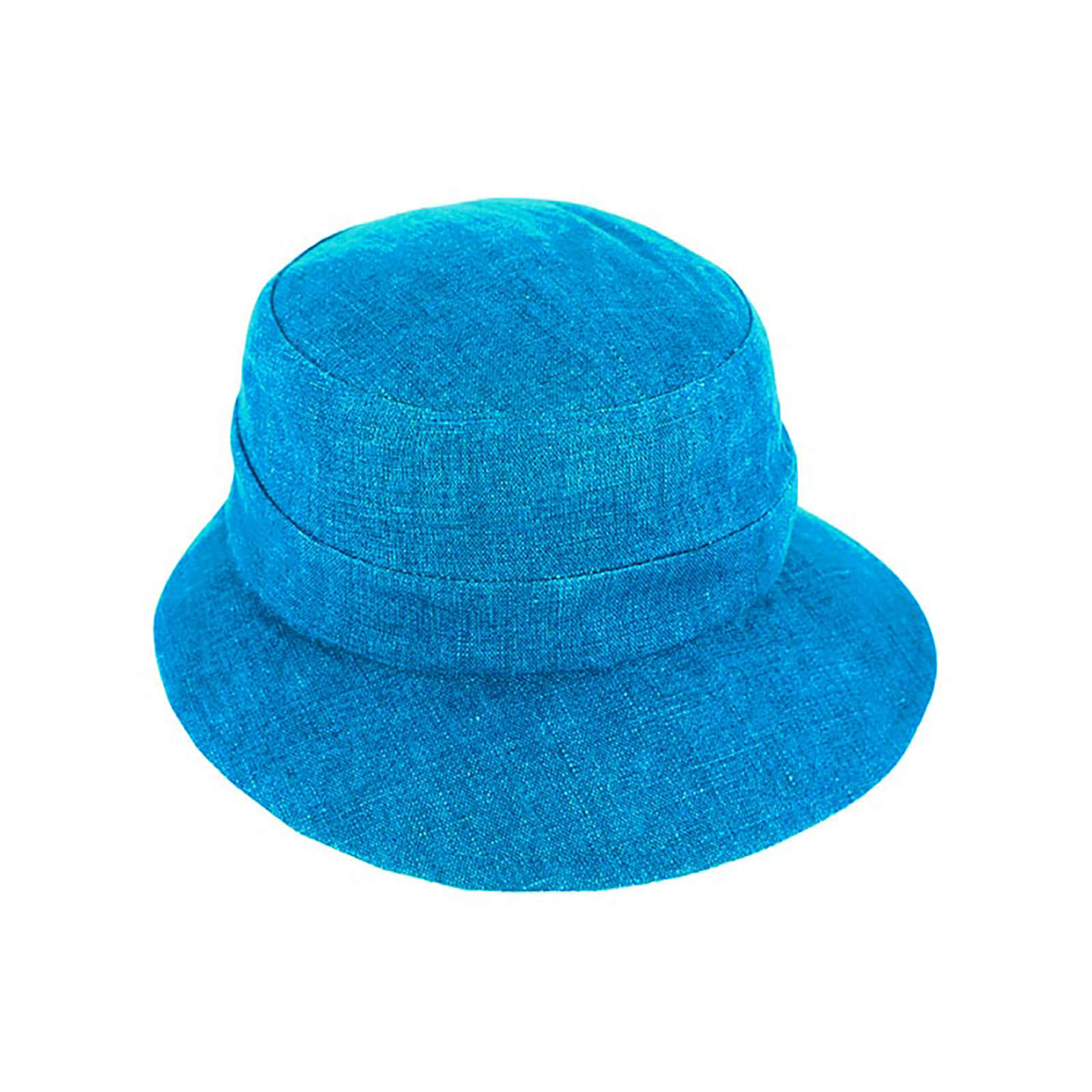 Fiebig Stoffhut Schute Leinen uni mit Schleife UV-Schutz